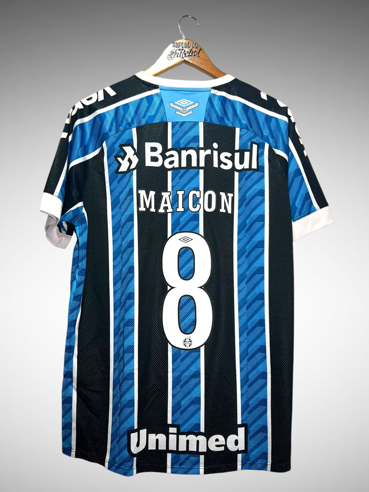 Grêmio 2020 Primeira Camisa Tam G N 8 Maicon.