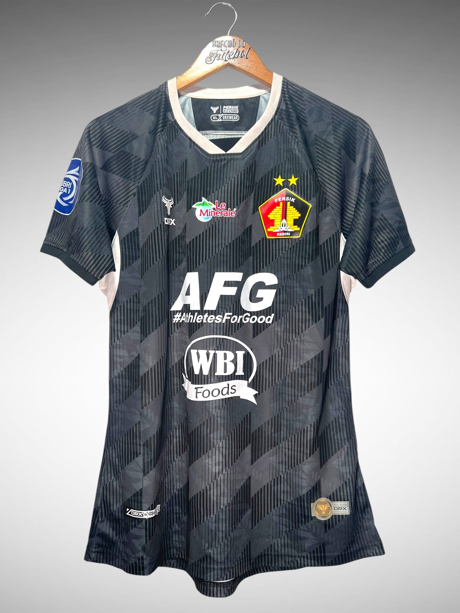 Persik Kediri 2024 Camisa de Goleiro Tam GG N 1 Léo.