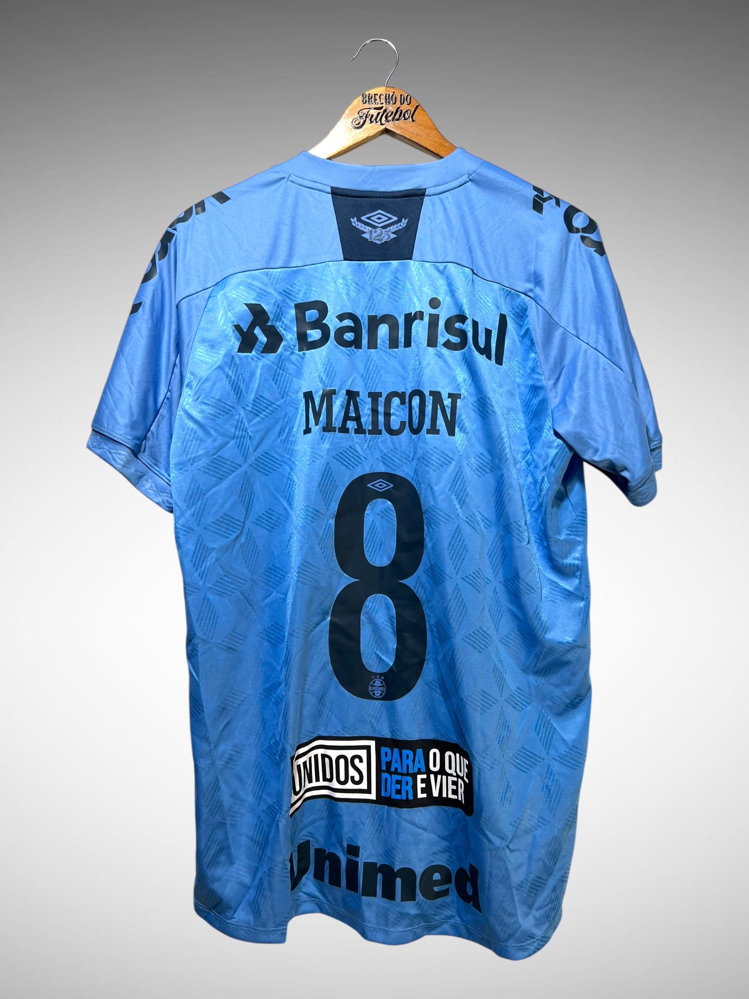 Grêmio 2020 Terceira Camisa Tam G N 8 Maicon.