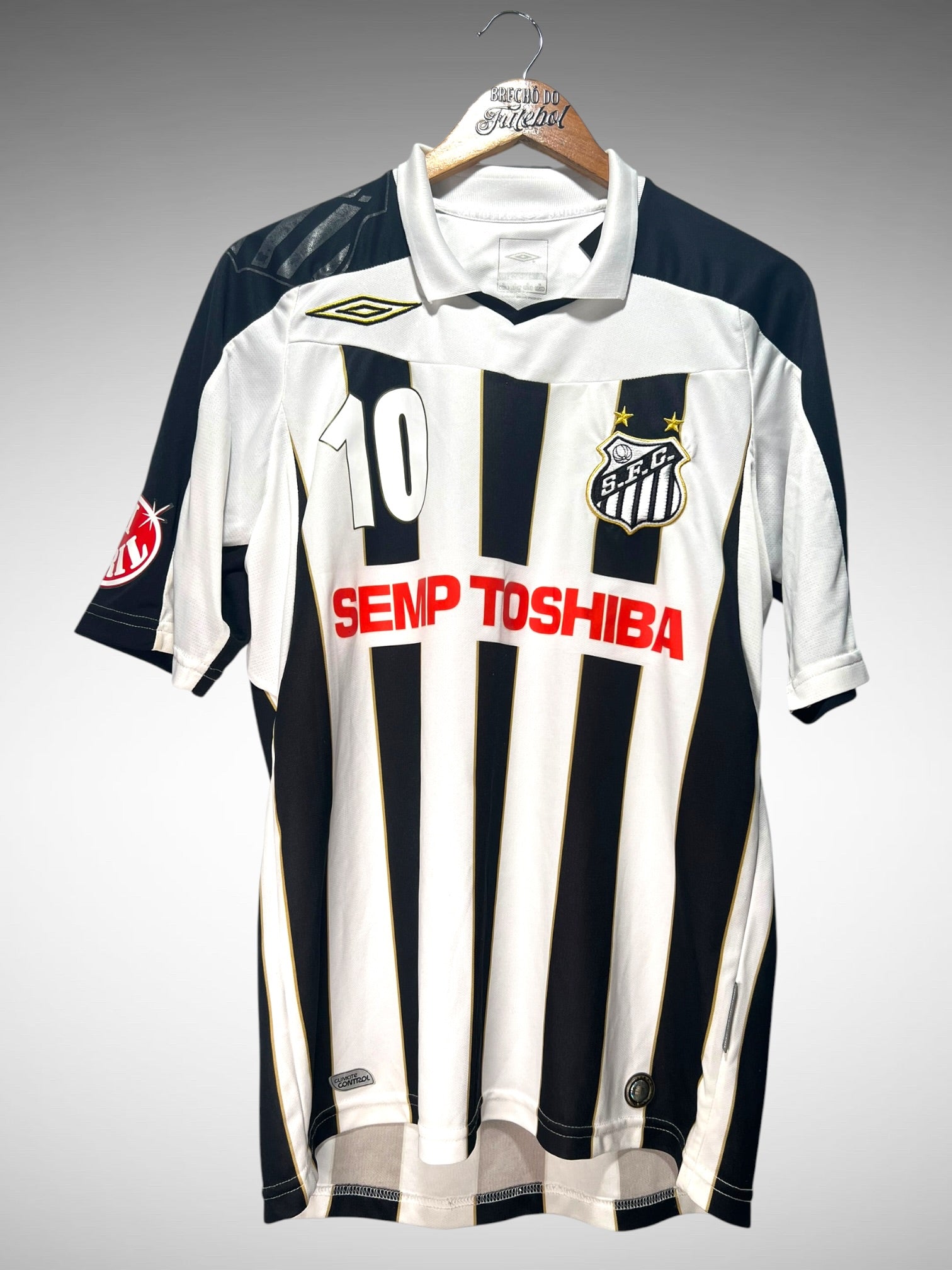 Santos 2007 Segunda Camisa Tam M N 10.