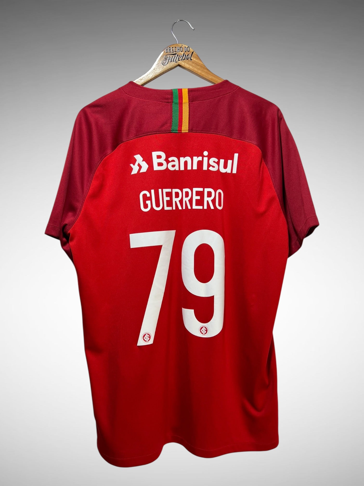 Internacional 2018 Primeira Camisa Tam GG N 79 Guerrero.
