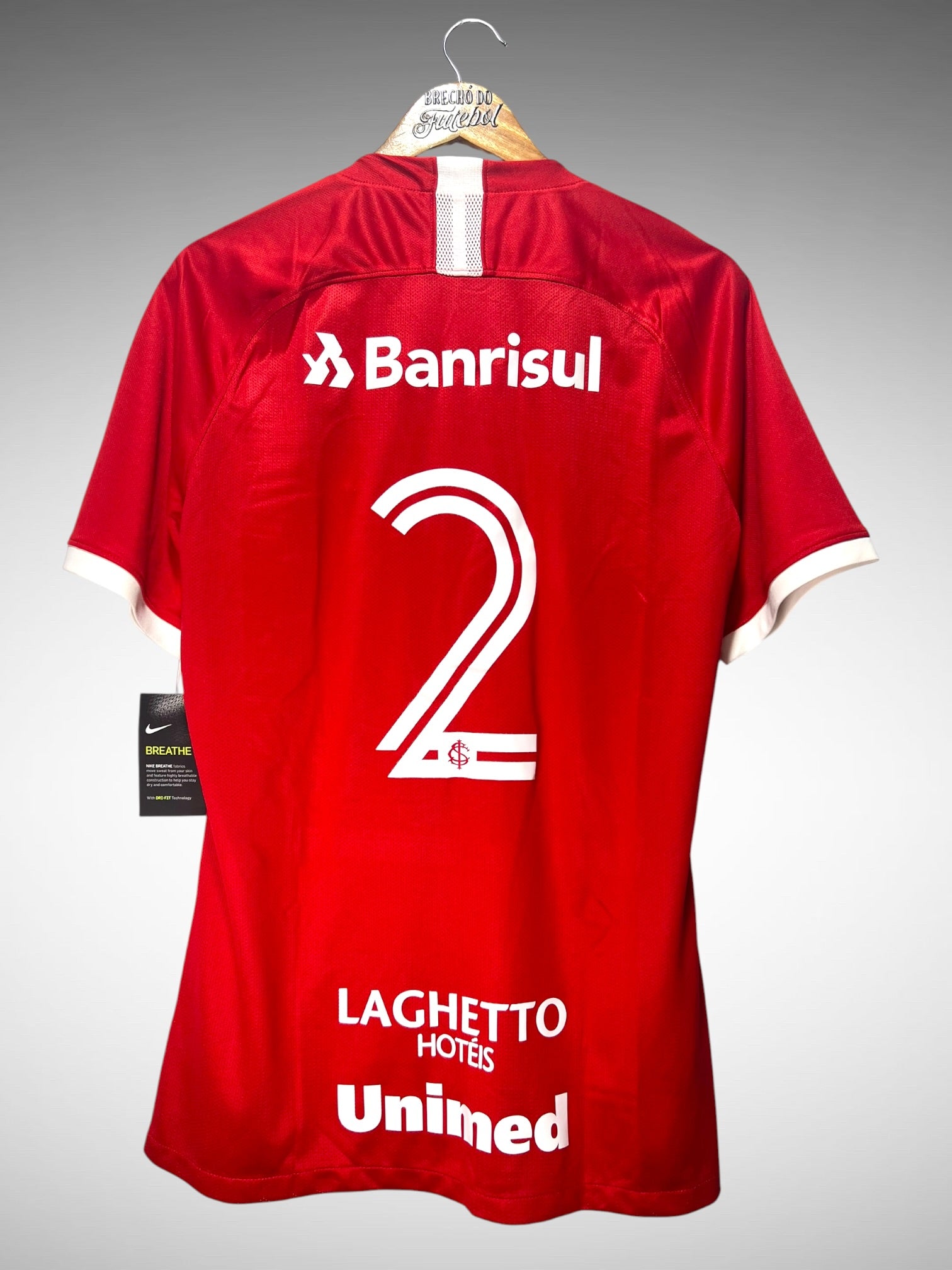 Internacional 2019 Primeira Camisa Tam G N 2.