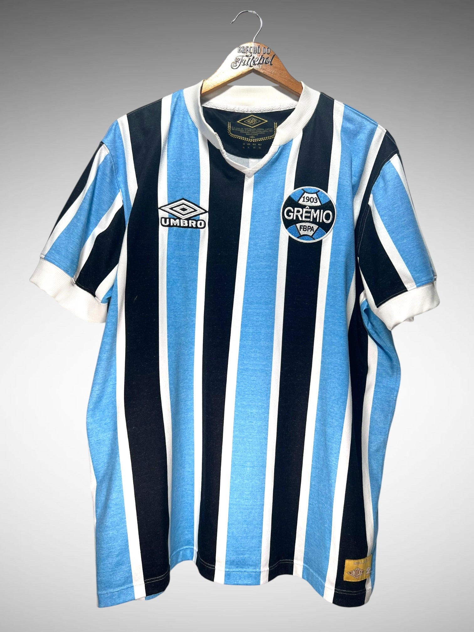 Grêmio Retrô 1981 Primeira Camisa Tam GG.