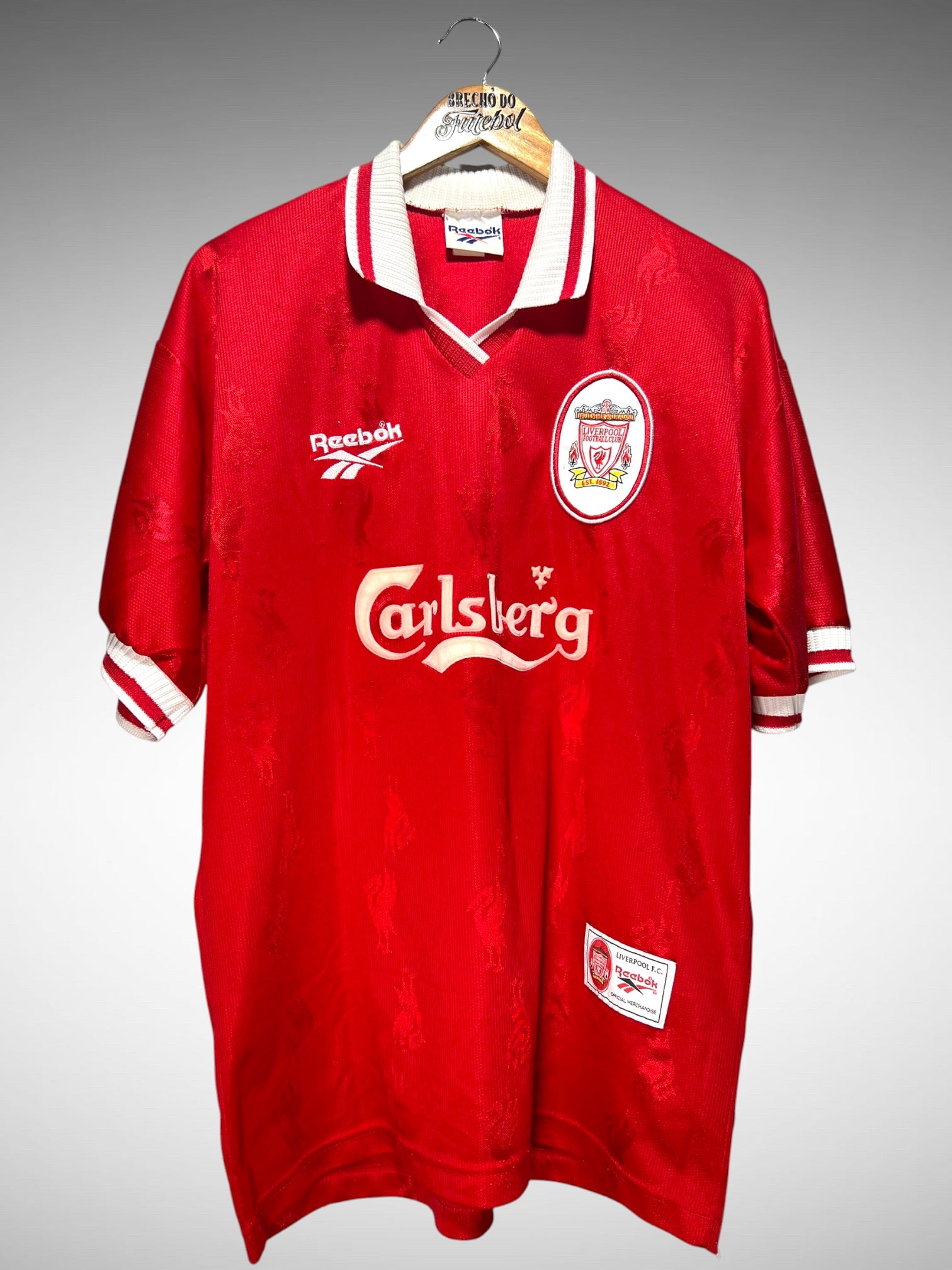 Liverpool 1996 Primeira Camisa Tam G.