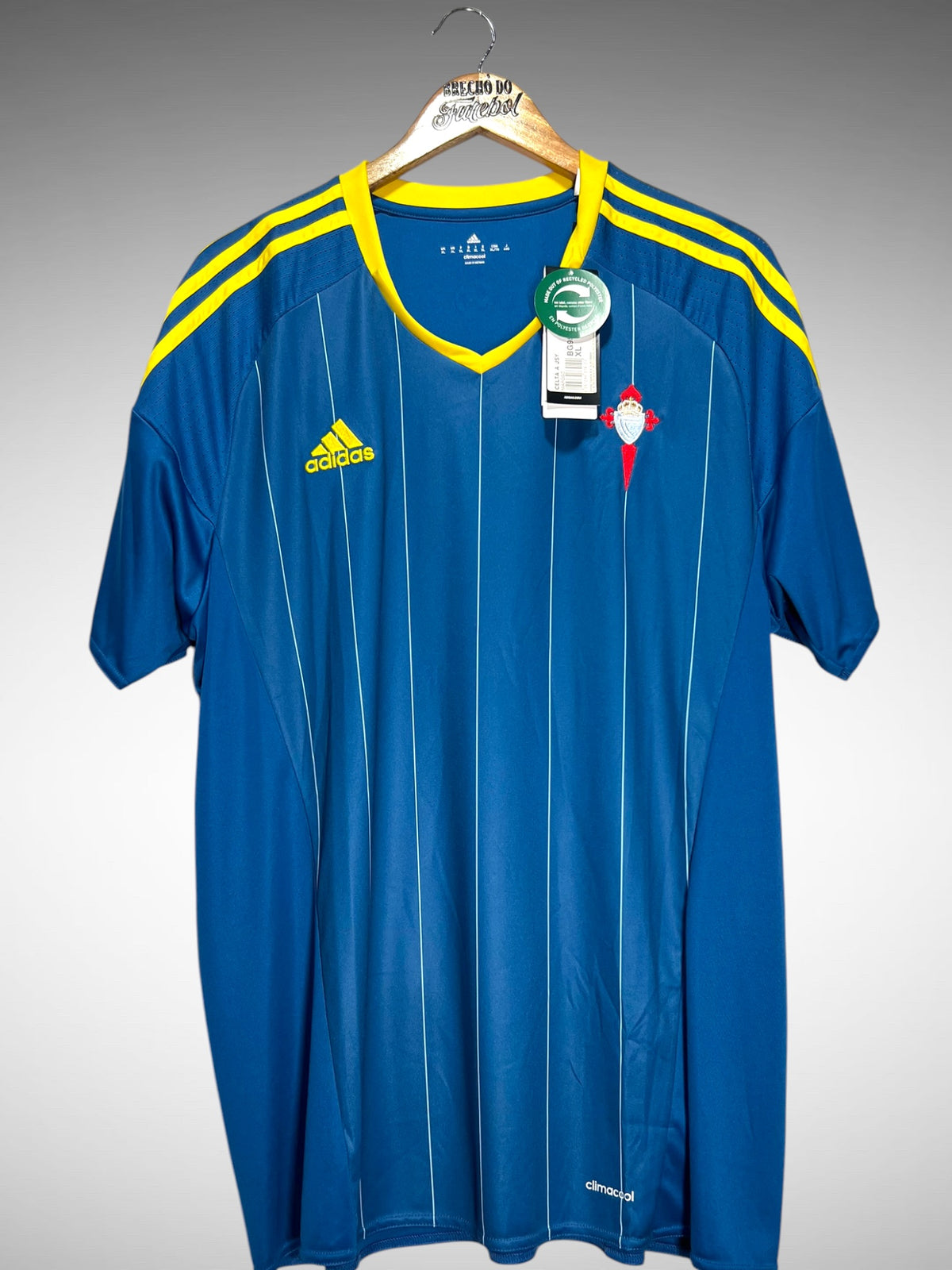 Celta de Vigo 2016 Segunda Camisa Tam GG.