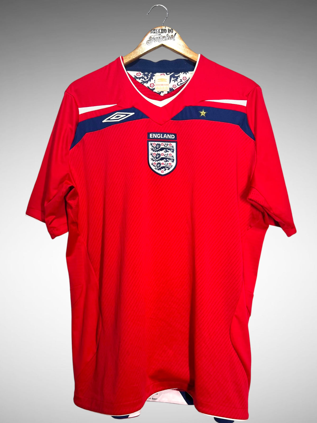 Inglaterra 2008 Segunda Camisa Tam GG.