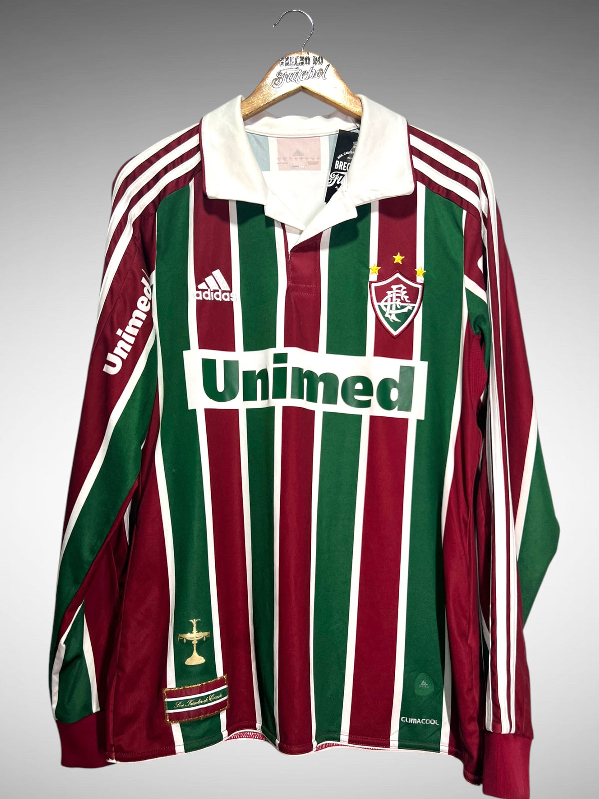 Fluminense 2010 Primeira Camisa Tam M N 10 Mangas Longas.