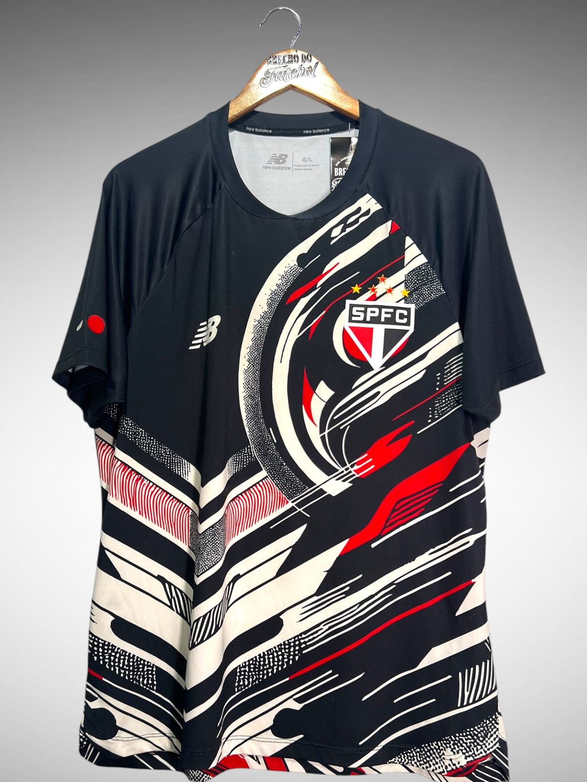 São Paulo 2025 Camisa Pré-Jogo Tam G.
