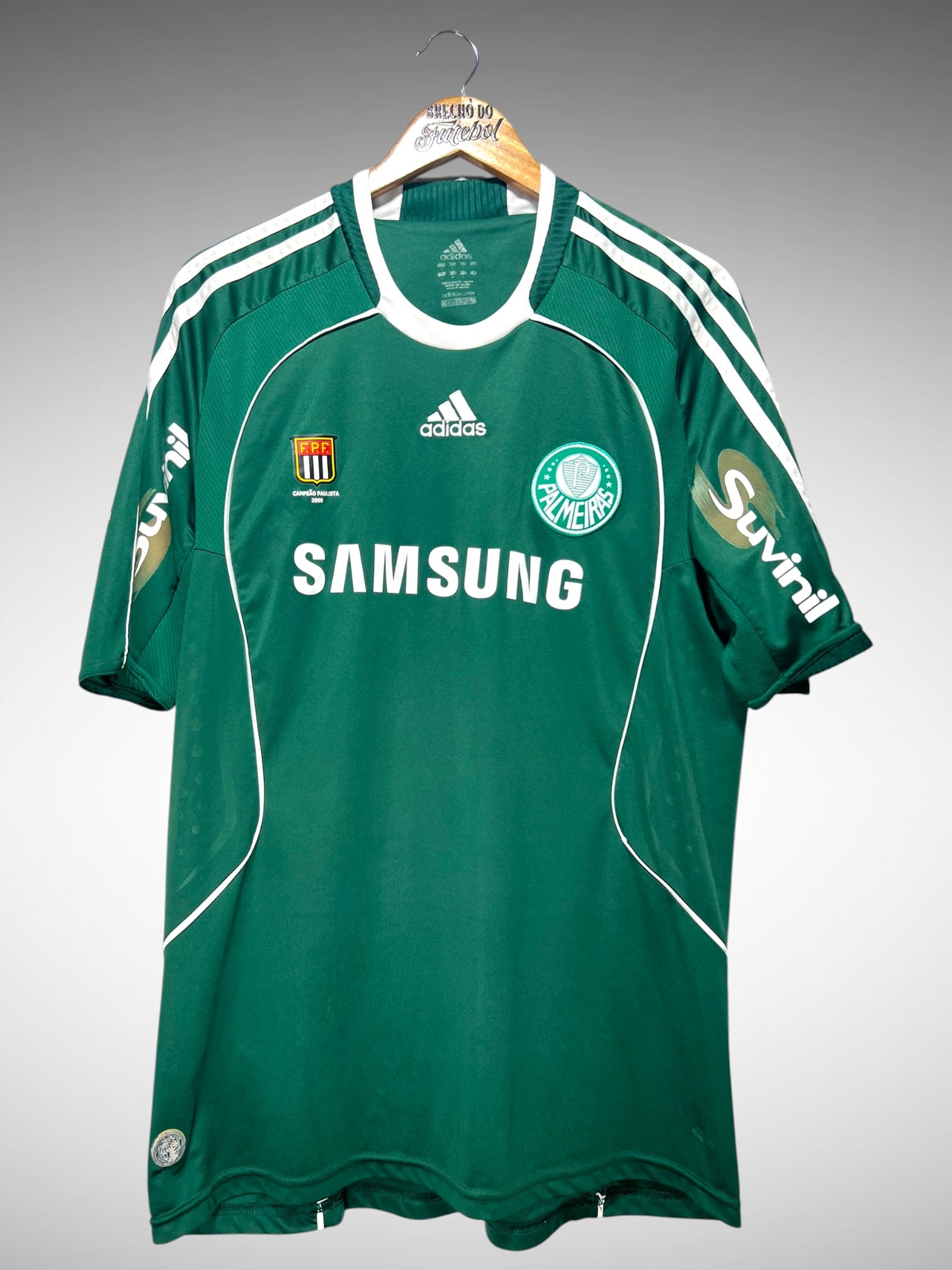 Palmeiras 2008 Primeira Camisa Tam G N 9 Keirrison.