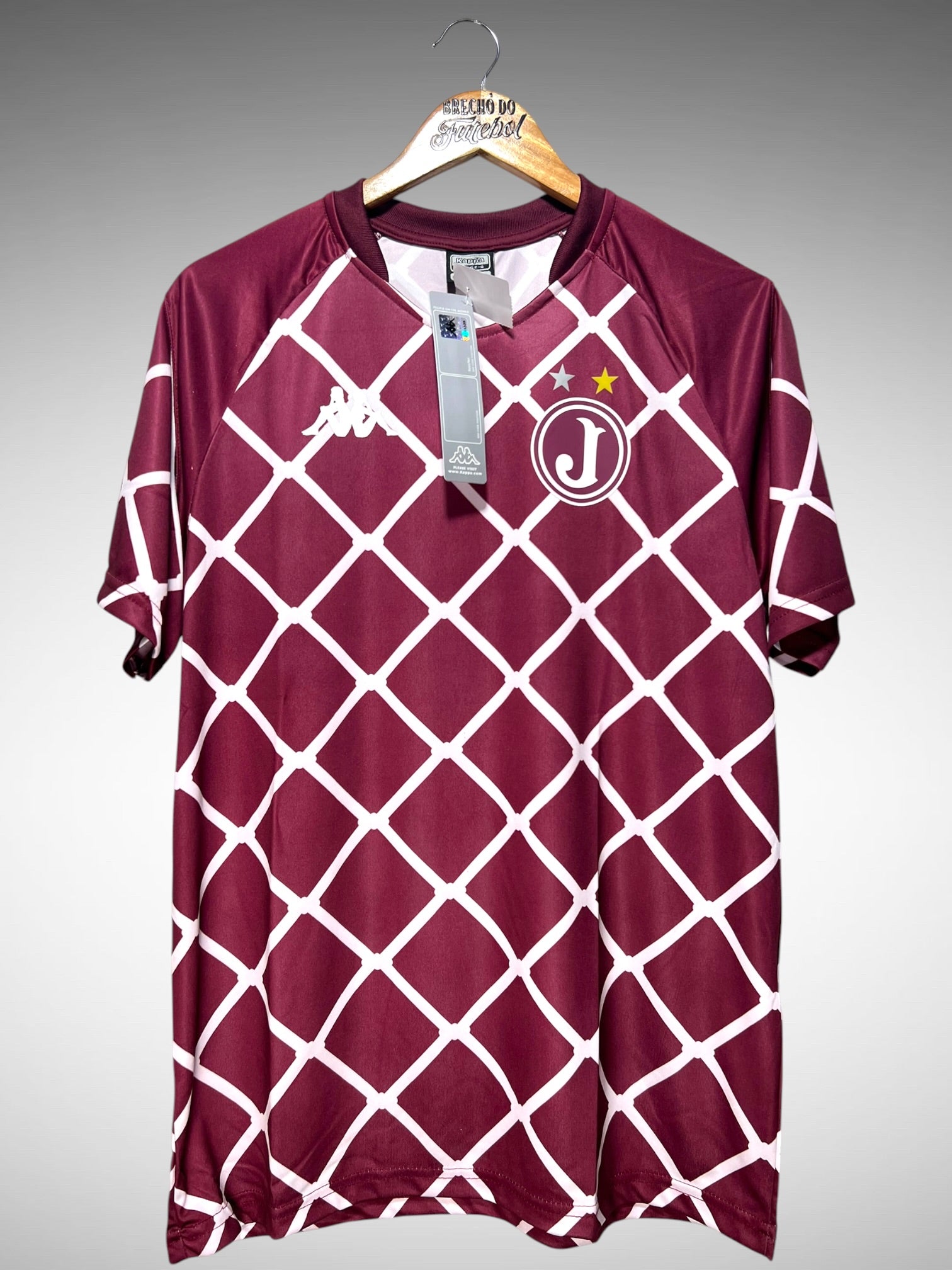 Juventus da Mooca 2024 Camisa Supporter Stadium Bordô Tam G.