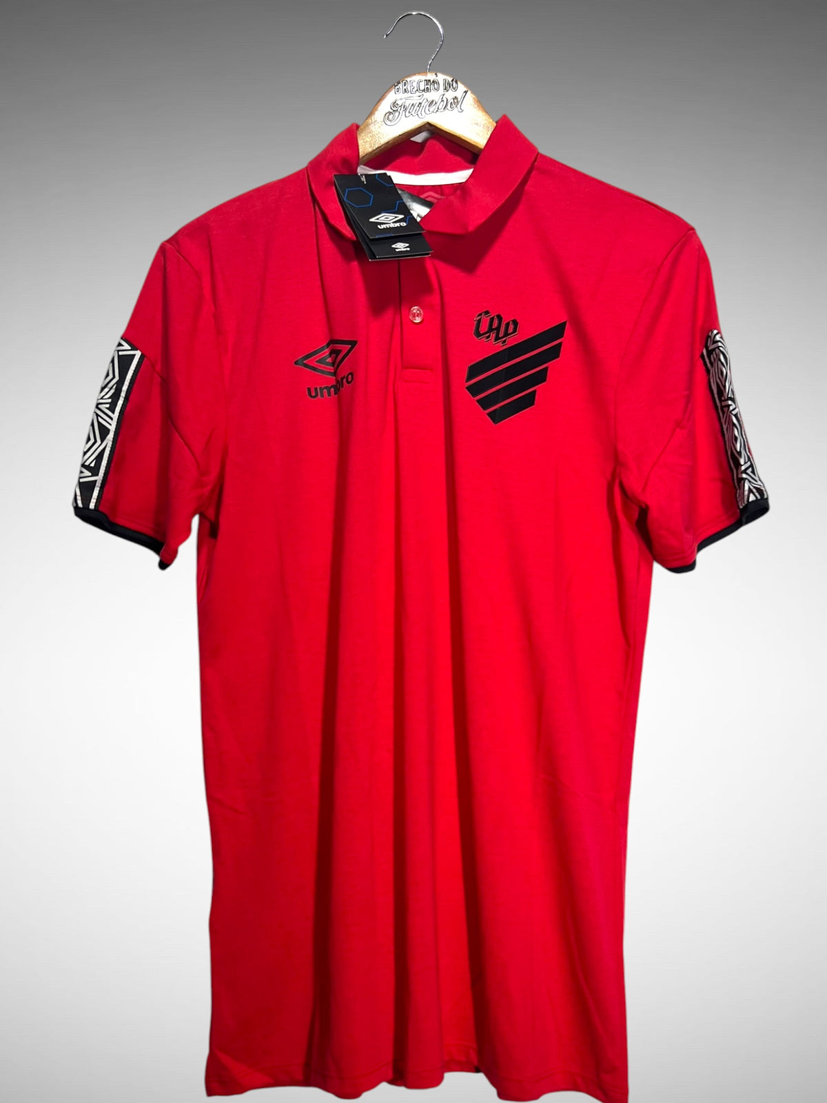 Athletico Paranaense 2020 Camisa de Viagem Tam M.
