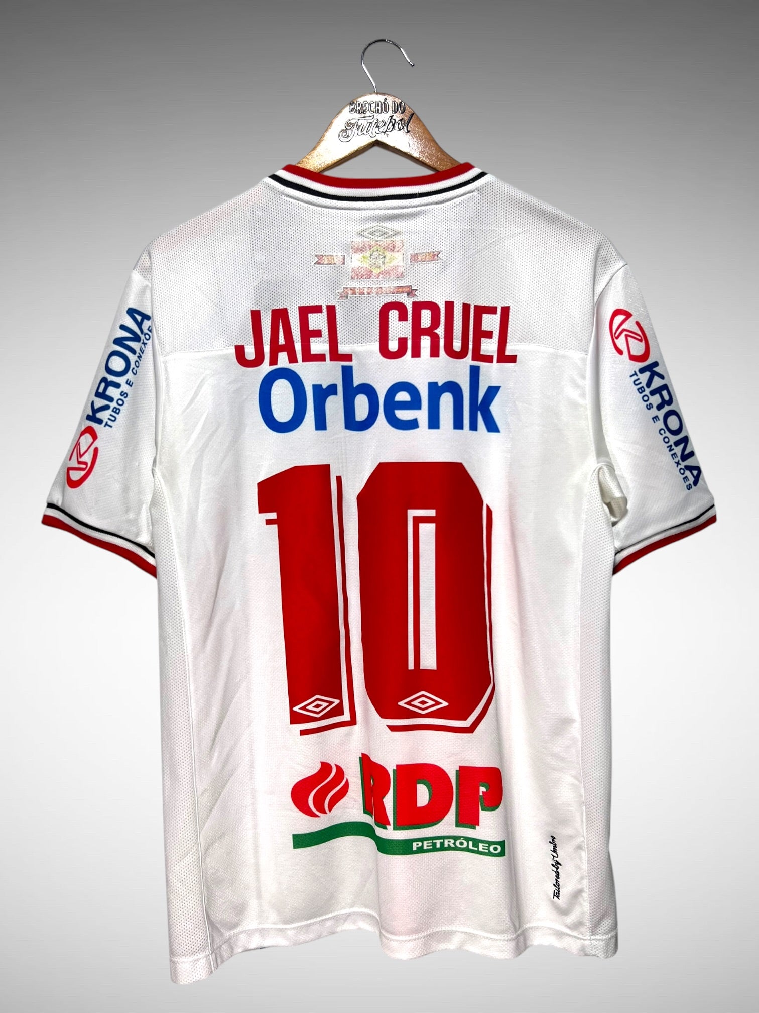 Joinville 2014 Segunda Camisa Tam M N 10 Jael Cruel.