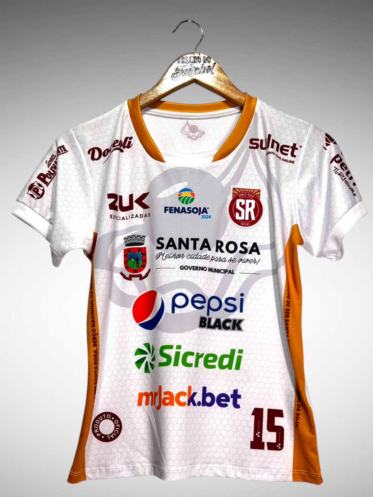 Santa Rosa Futsal 2024 Camisa Tam M Feminino N 15.