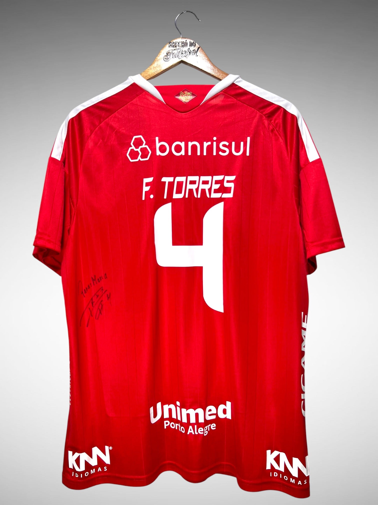 Internacional 2026 Primeira Camisa Tam G N 4 F. Torres.