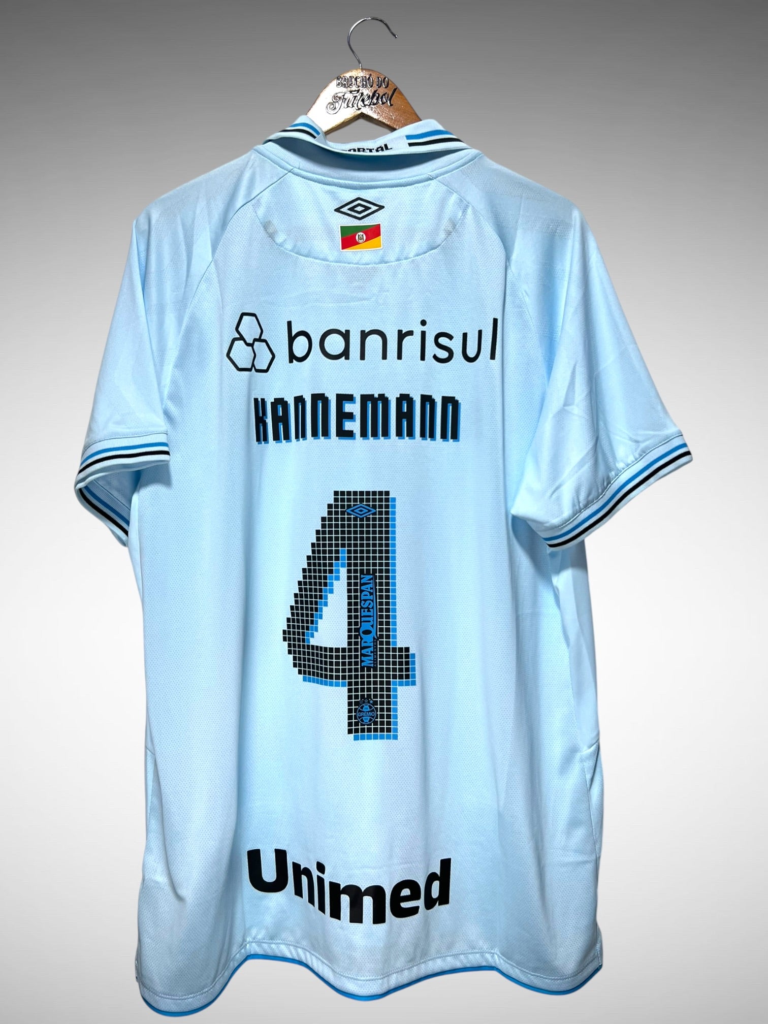 Grêmio 2025 Segunda Camisa Tam GG N 4 Kannemann.