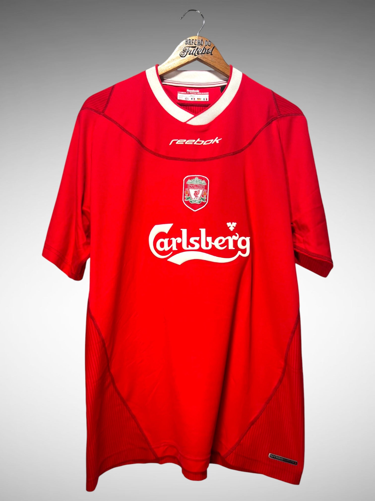 Liverpool 2003 Primeira Camisa Tam GG.