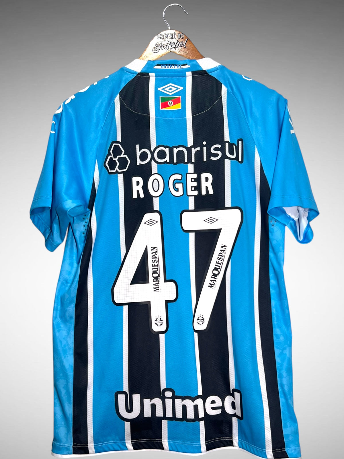 Grêmio 2025 Primeira Camisa Tam M 47 Roger.