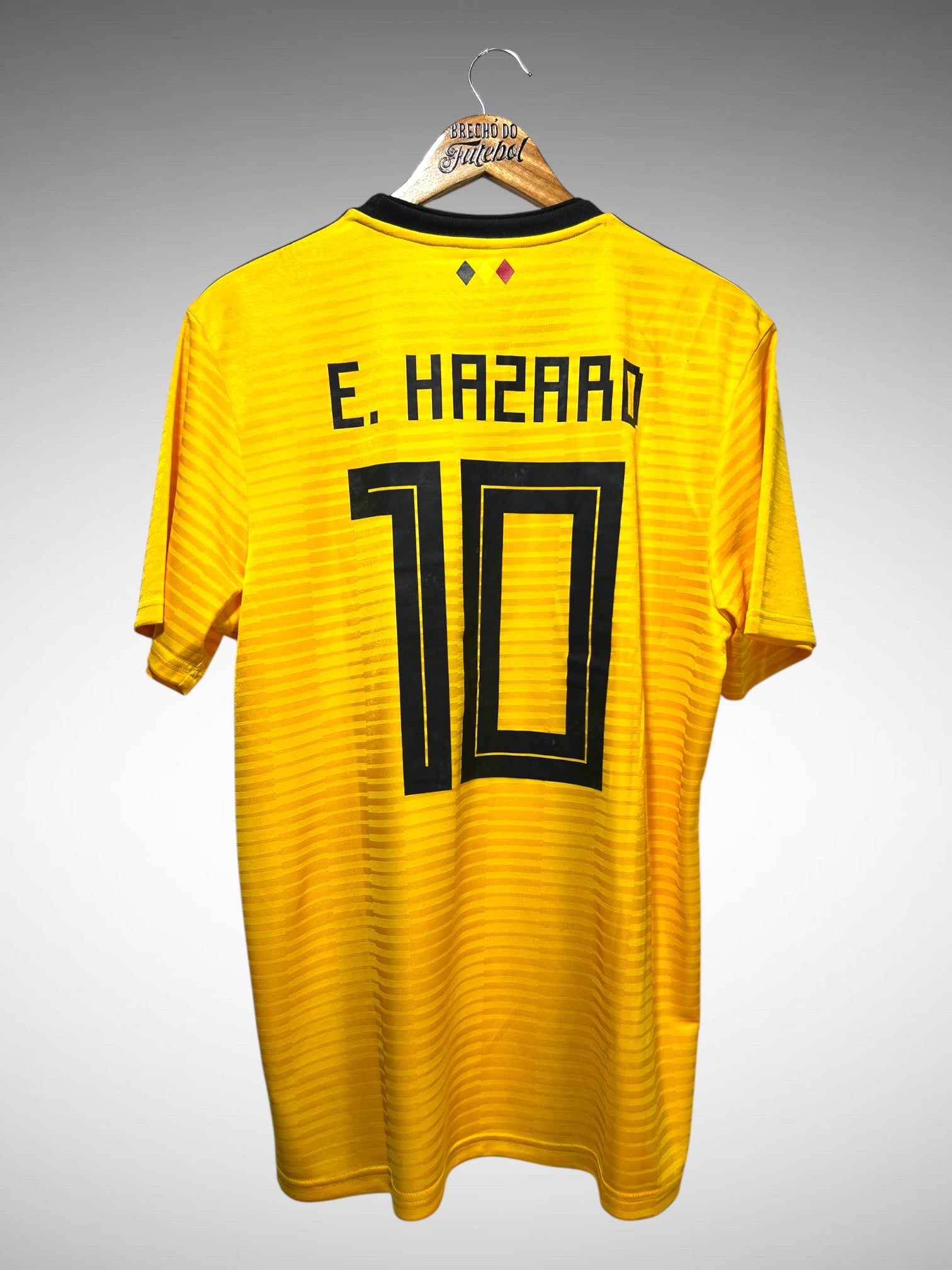 Bélgica 2018 Segunda Camisa Tam G N 10 E. Hazard.
