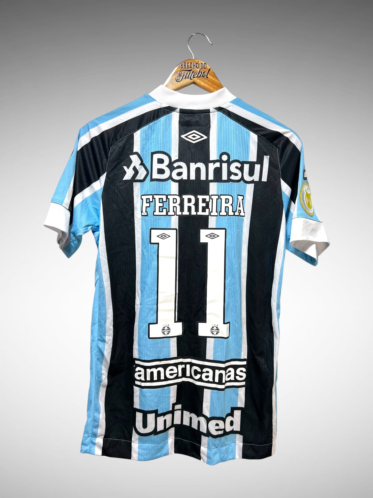 Grêmio 2021 Primeira Camisa Tam P N 11 Ferreira.