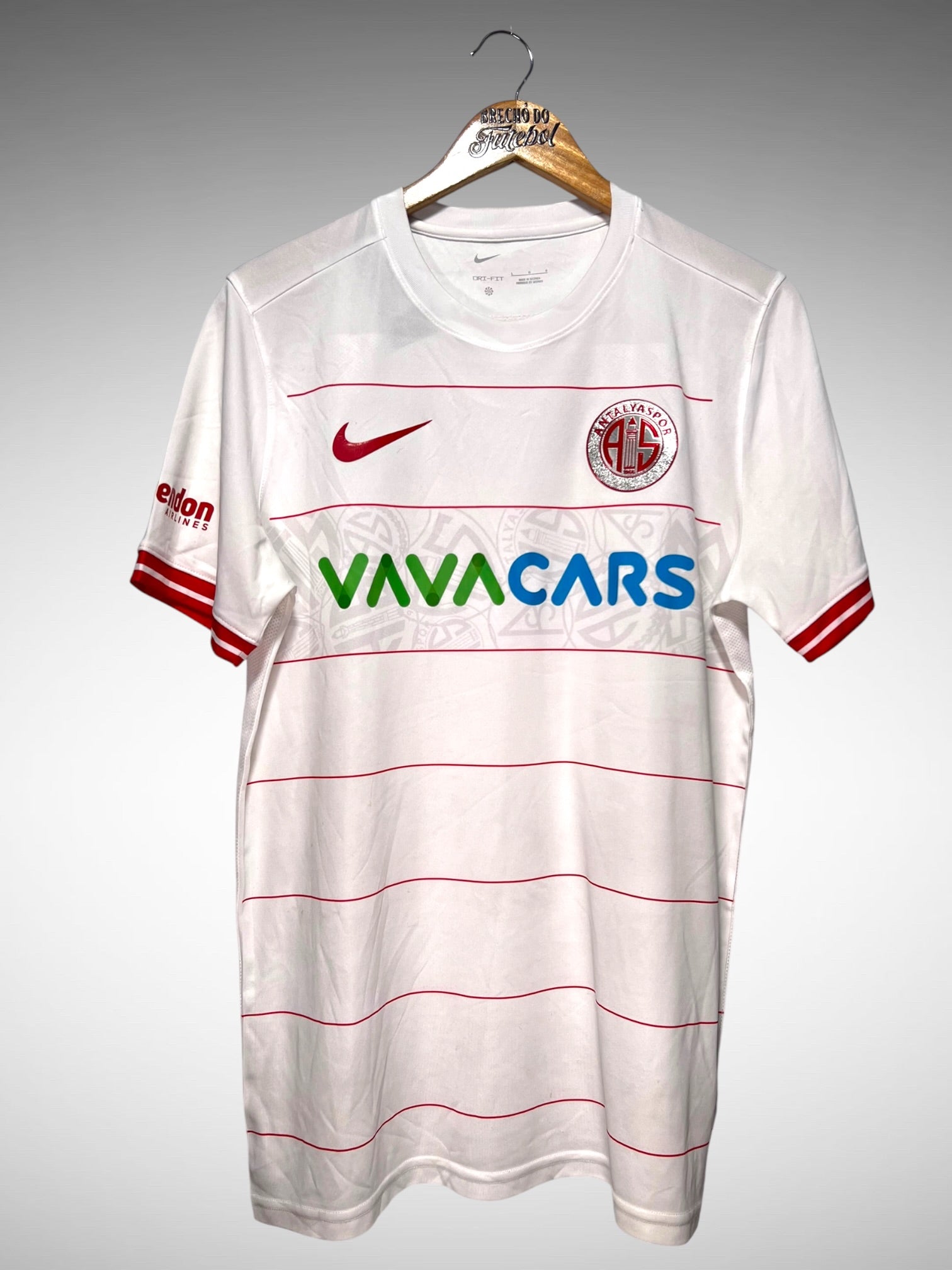 Antalyaspor 2022 Terceira Camisa Tam G N 10 L. Adriano.