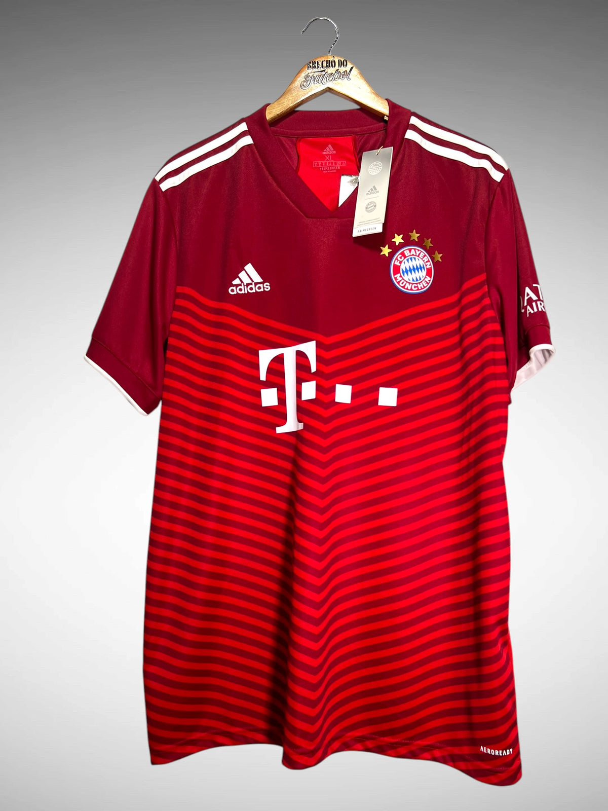 Bayern de Munique 2021 Primeira Camisa Tam GG.