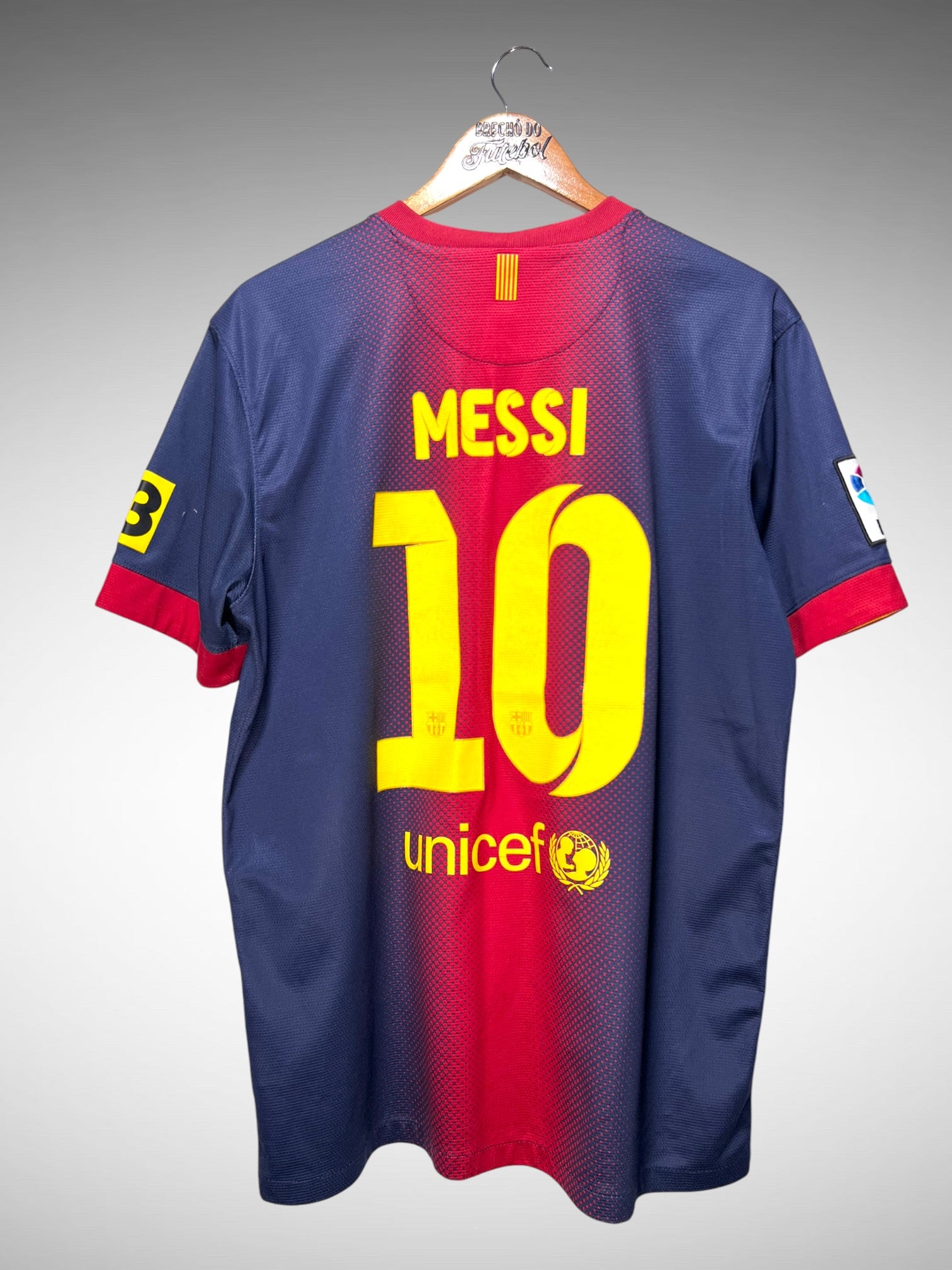 Barcelona 2012 Primeira Camisa Tam G N 10 Messi.