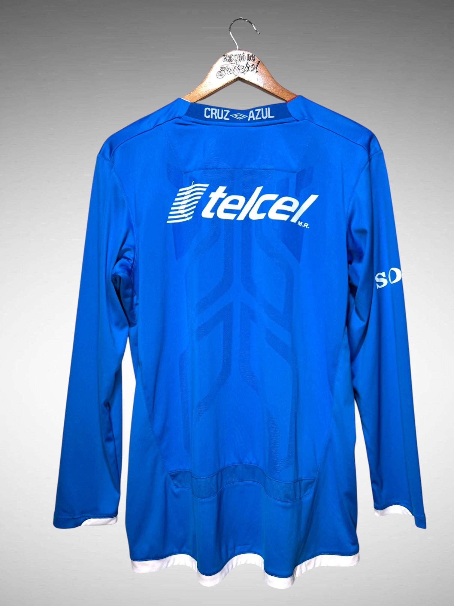 Cruz Azul 2009 Primeira Camisa Tam M Mangas Longas.