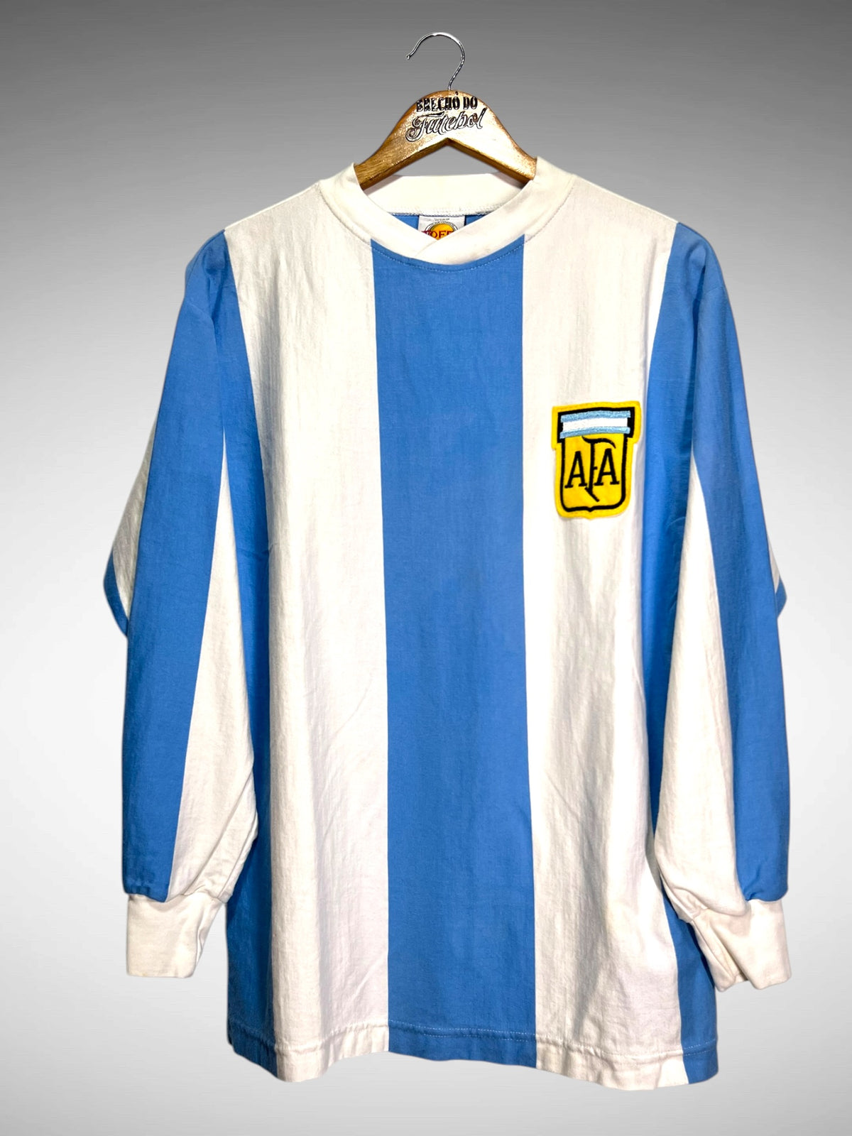 Argentina Retrô 1978 Primeira Camisa Tam G N 10 Kempes Mangas Longas.
