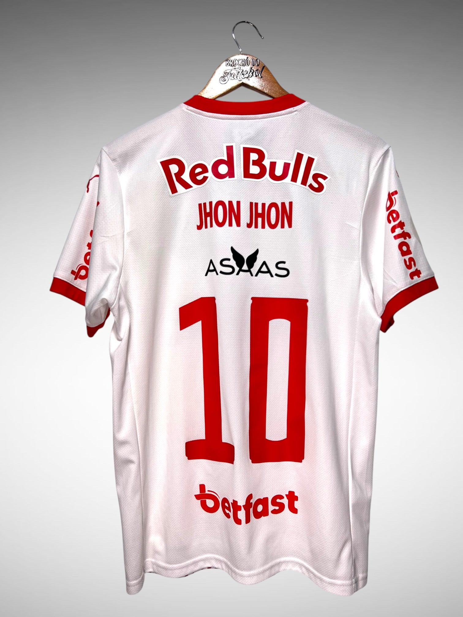 Bragantino 2025 Primeira Camisa Tam M N 10 Jhon Jhon.
