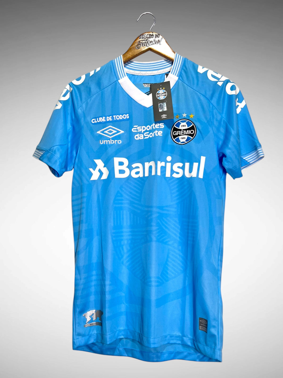 Grêmio 2022 Terceira Camisa Tam P N 9 Suárez.