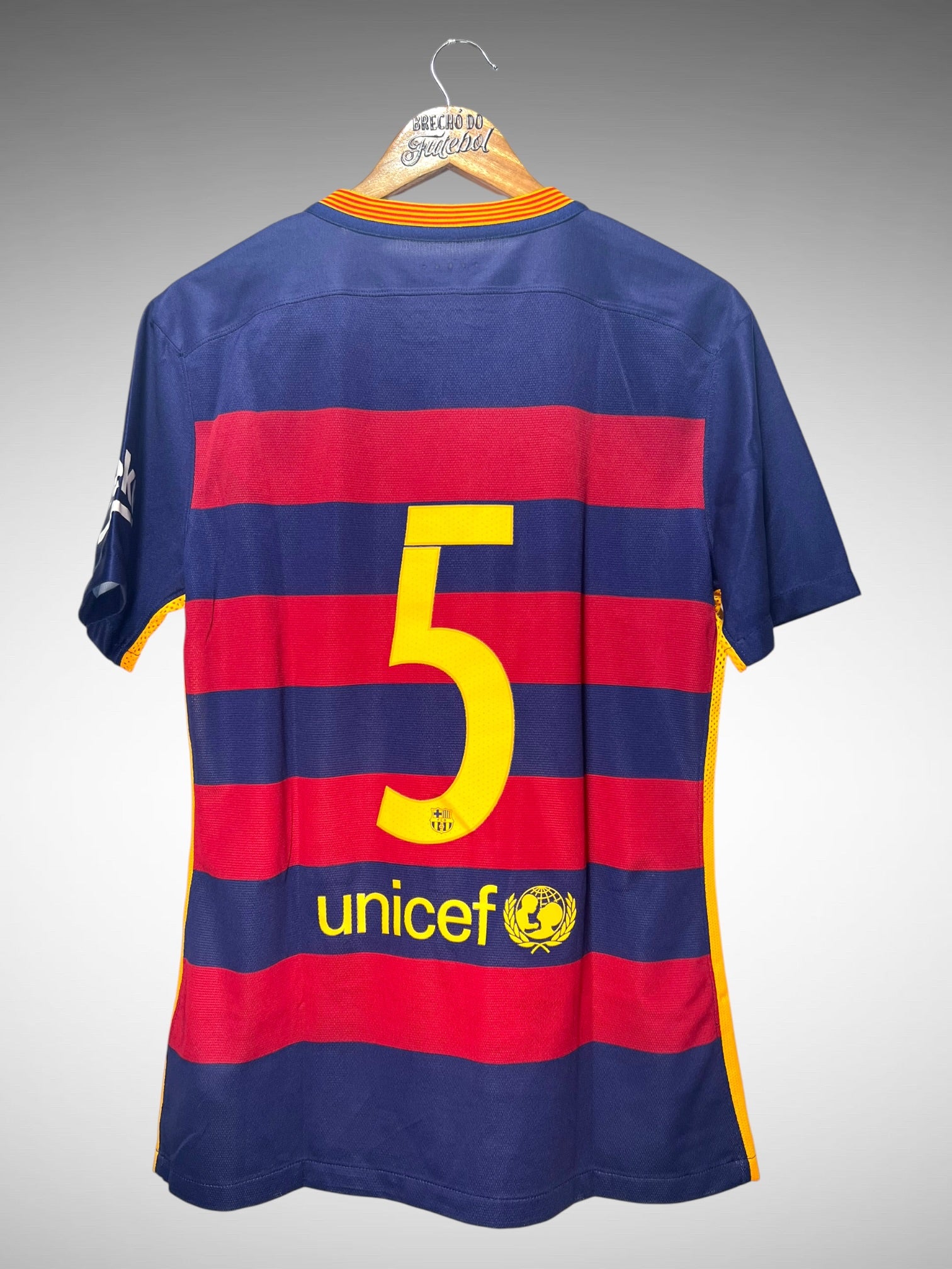 Barcelona 2015 Primeira Camisa Tam M N 5.