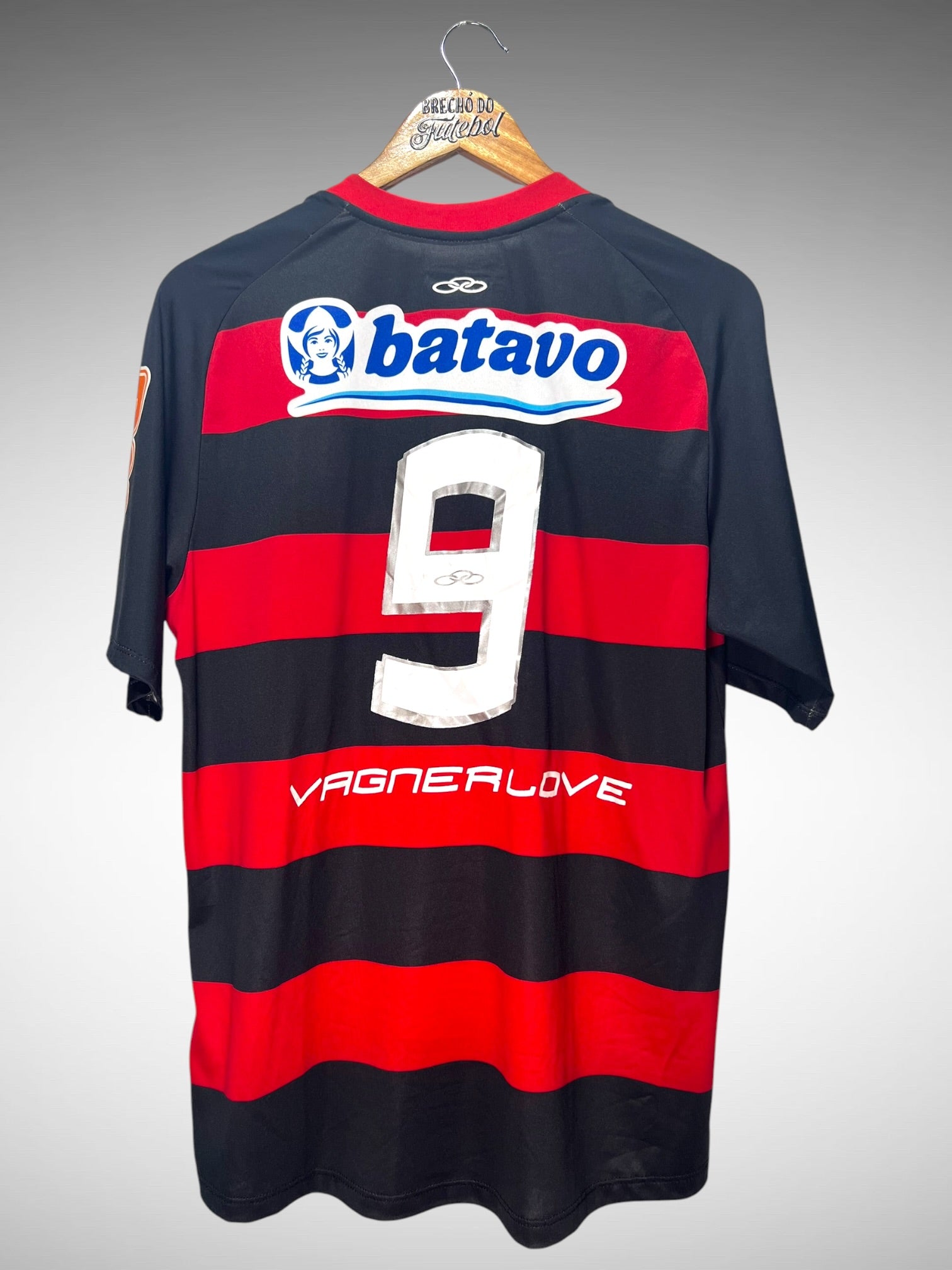 Flamengo 2010 Primeira Camisa Tam M N 9 Vagner Love.