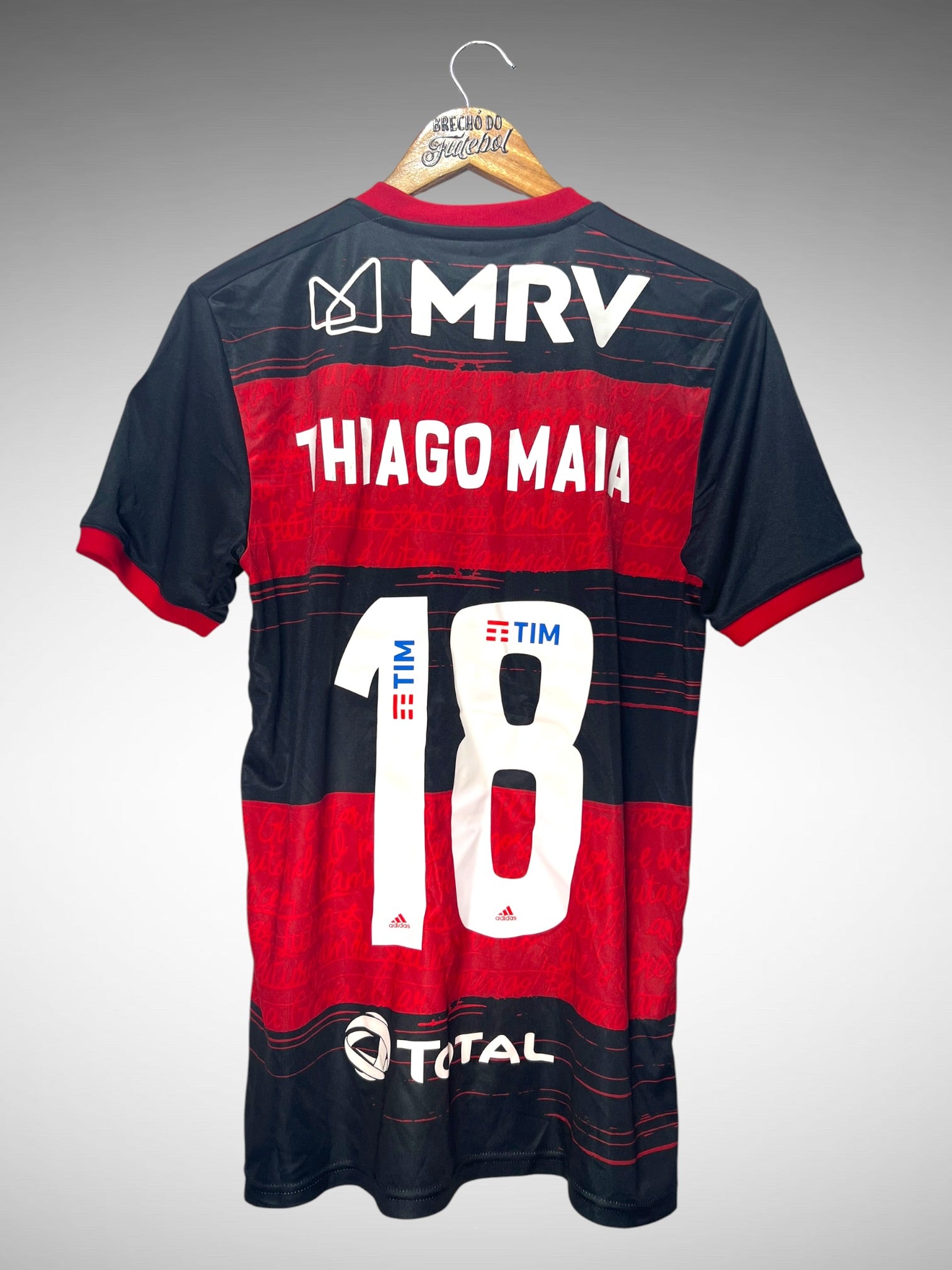 Flamengo 2020 Primeira Camisa Tam P N 18 Thiago Maia.