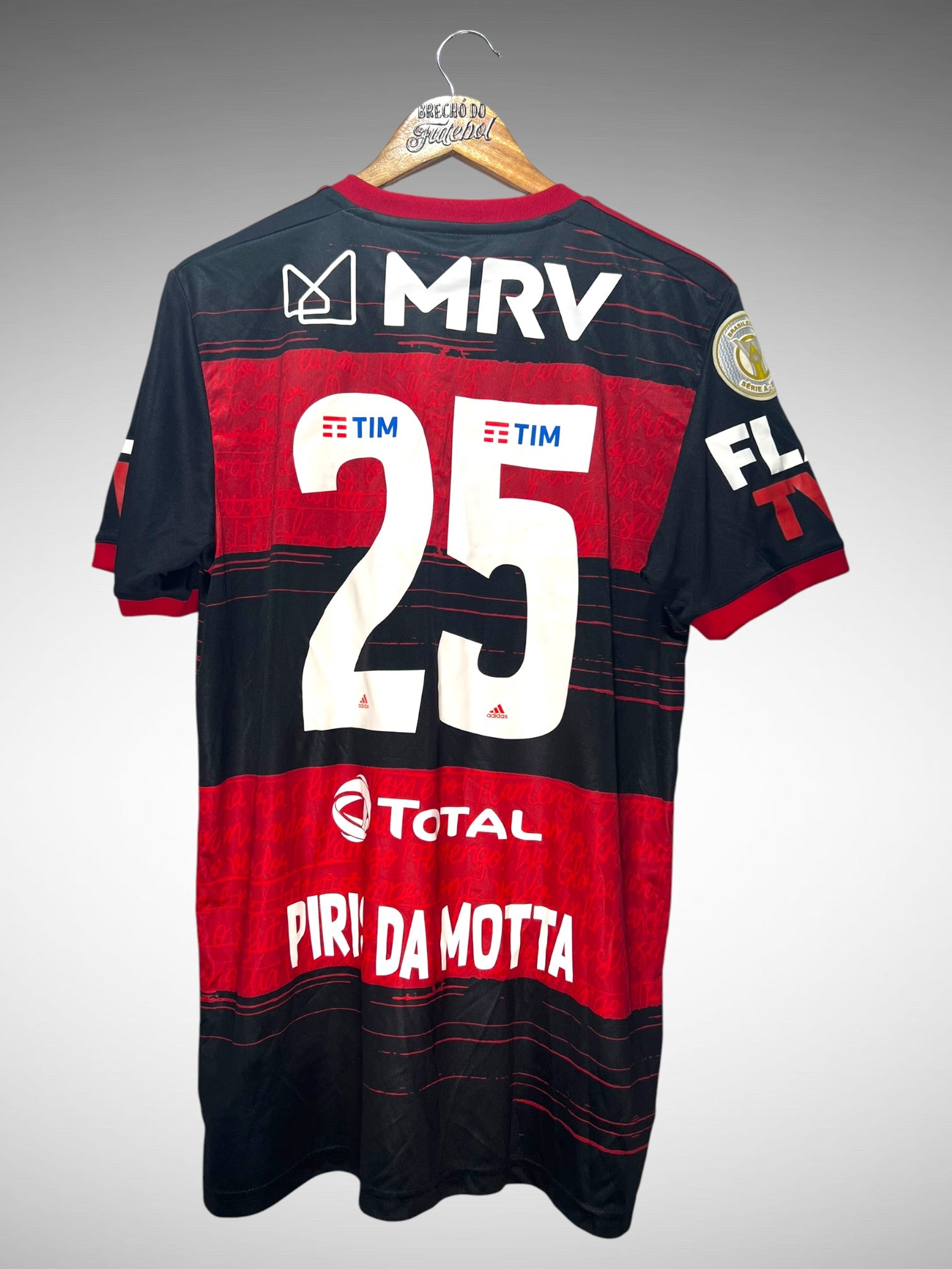 Flamengo 2020 Primeira Camisa Tam M N 25 Piris da Motta.