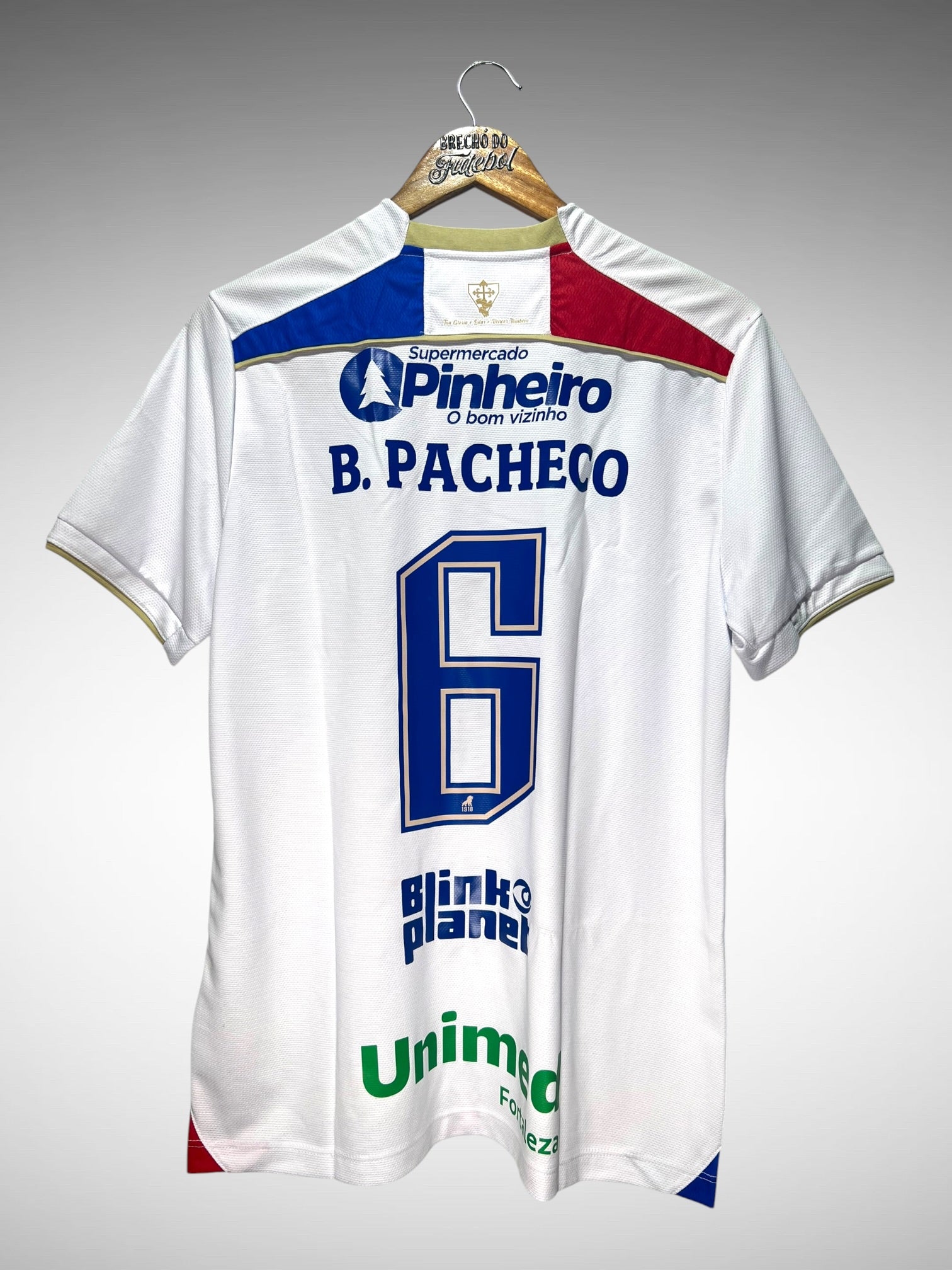 Fortaleza 2025 Segunda Camisa Tam M N 6 B. Pacheco.