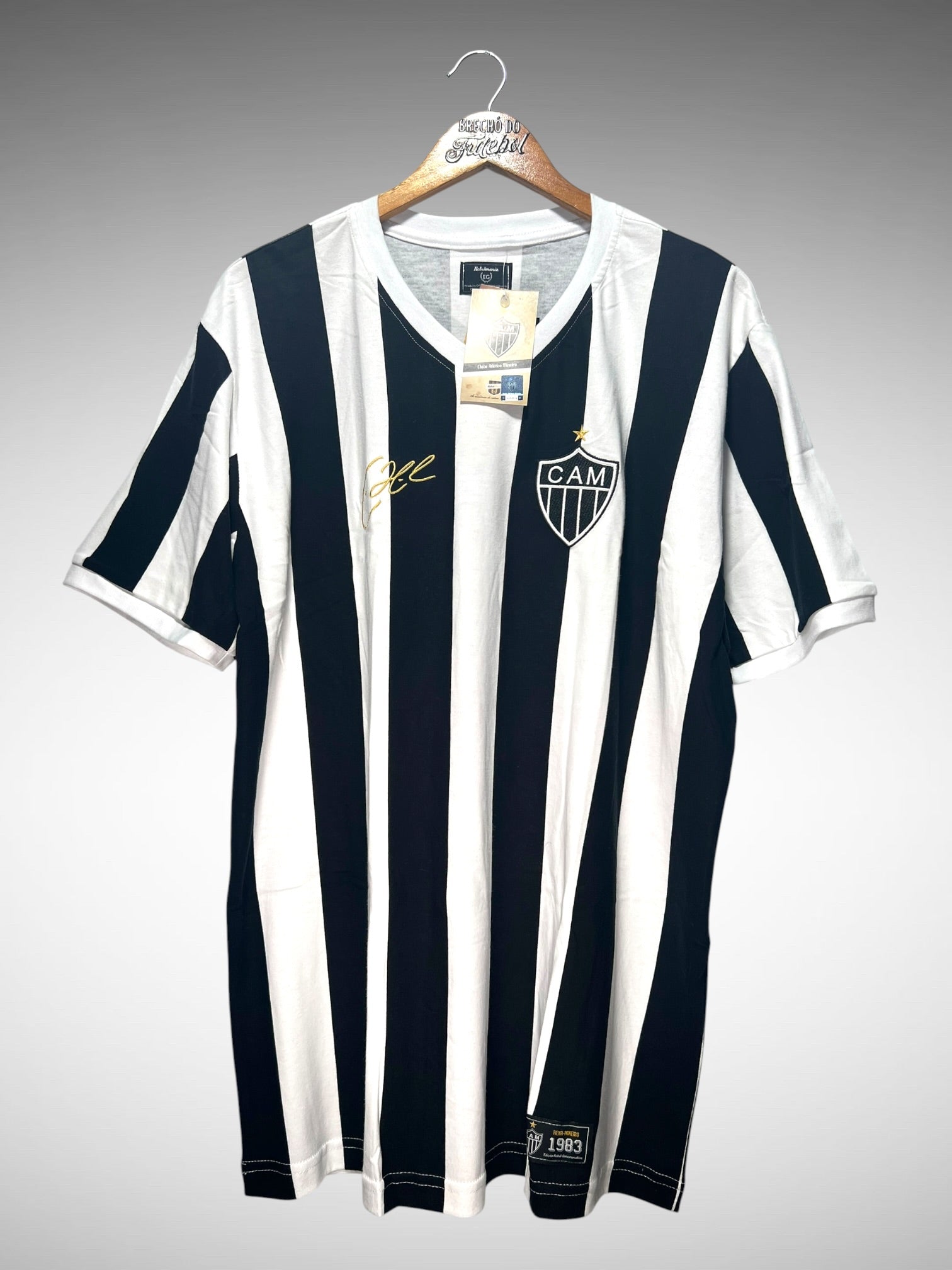 Atlético Mineiro Retrô 1983 Primeira Camisa Tam GG N 11.