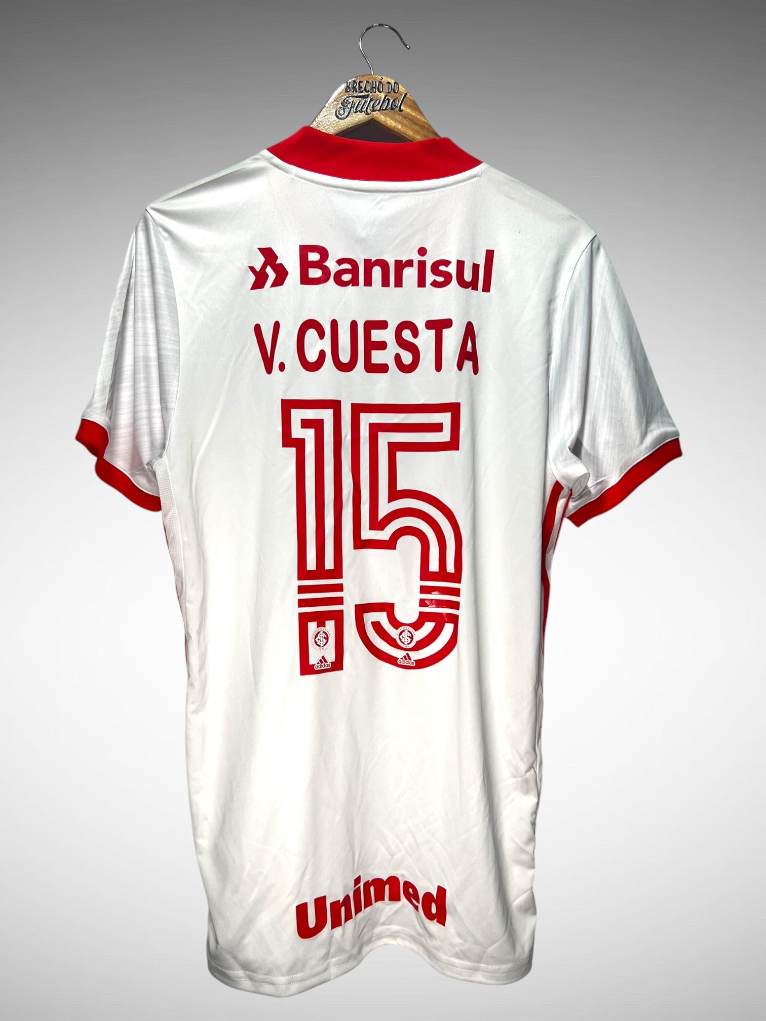 Internacional 2020 Segunda Camisa Tam M N 15 V. Cuesta.