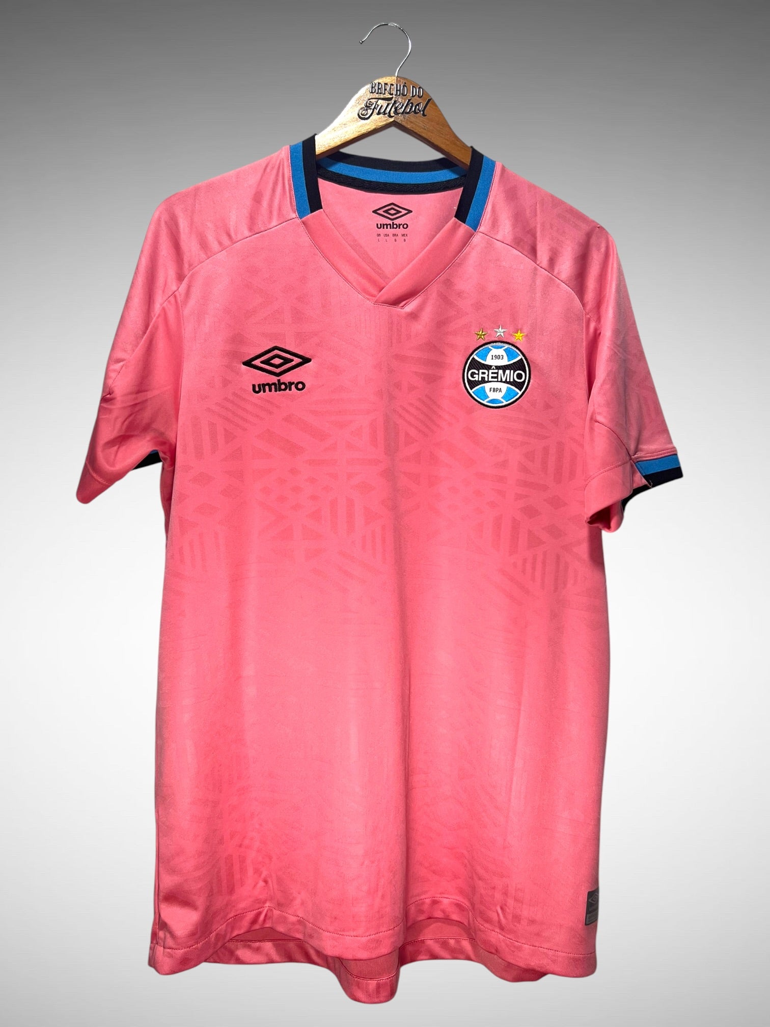 Grêmio 2022 Camisa Outubro Rosa Tam G N 7.