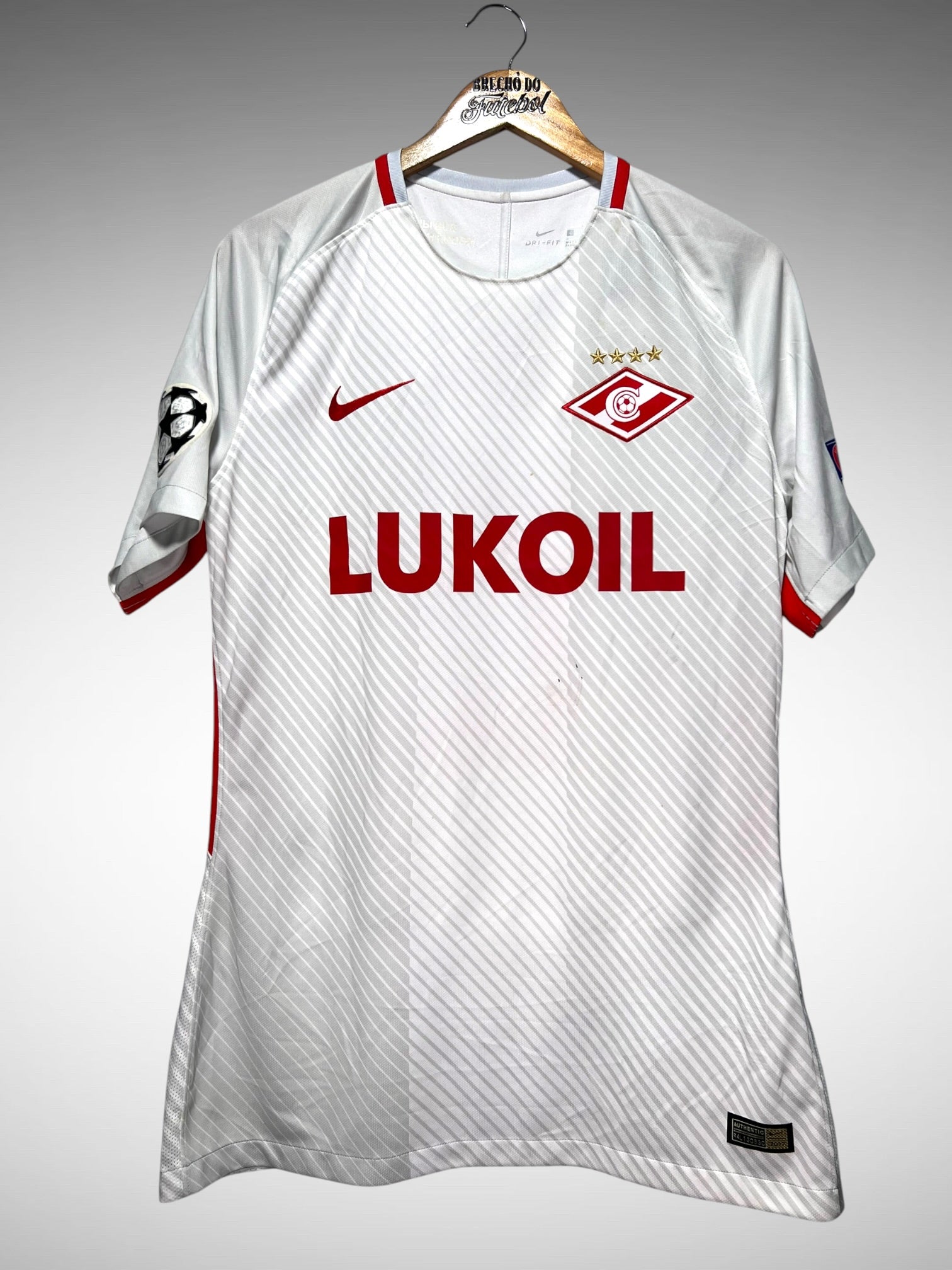 Spartak Moscow 2017 Segunda Camisa Tam G N 12 L. Adriano.