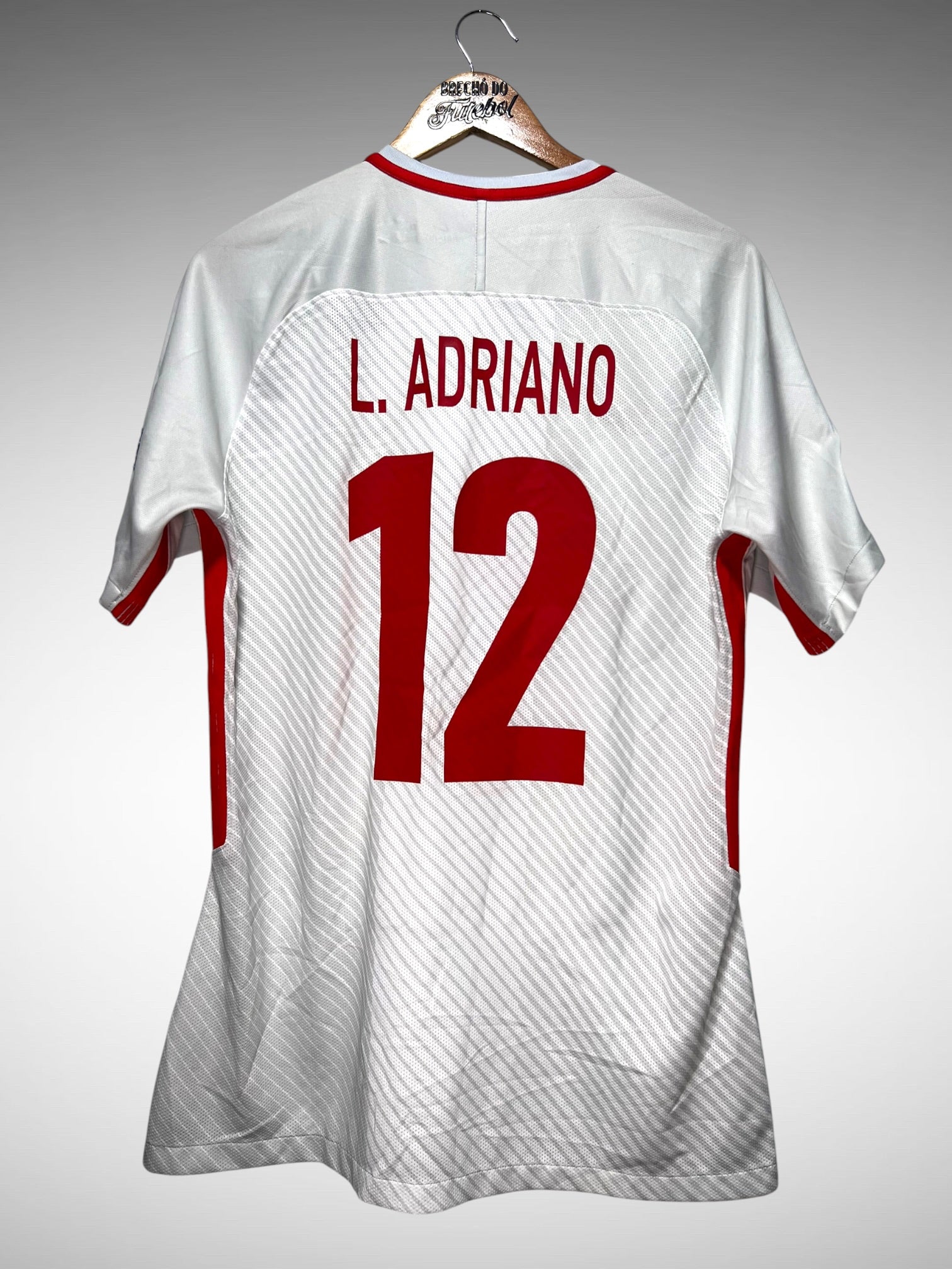 Spartak Moscow 2017 Segunda Camisa Tam G N 12 L. Adriano.