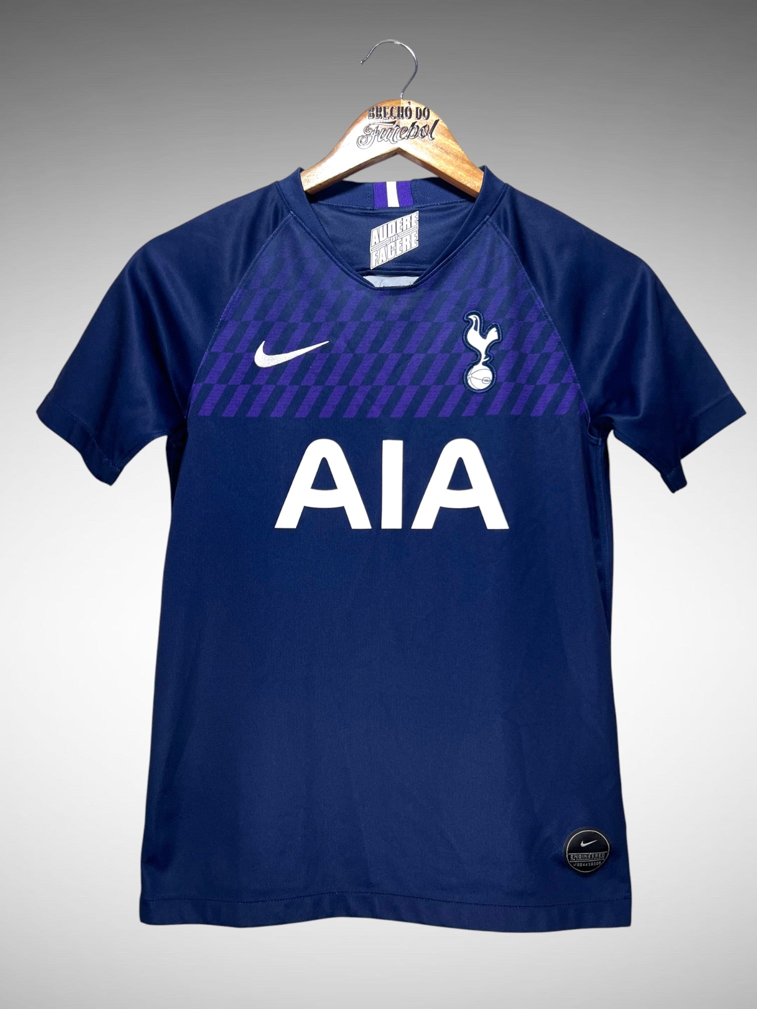 Tottenham 2019 Segunda Camisa Tam 14 anos Infantil.