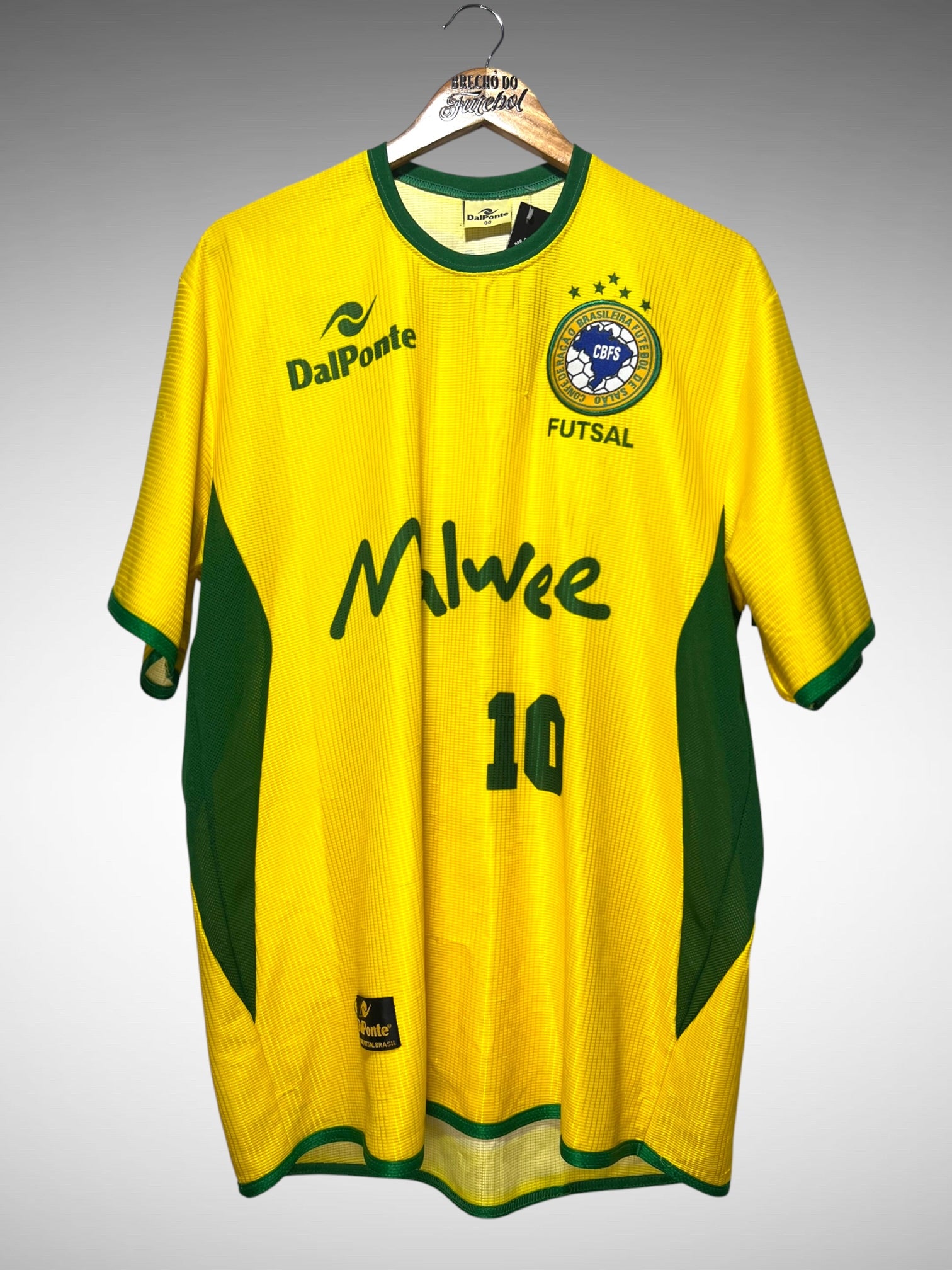 Brasil Futsal 2003 Primeira Camisa Tam GG N 10.