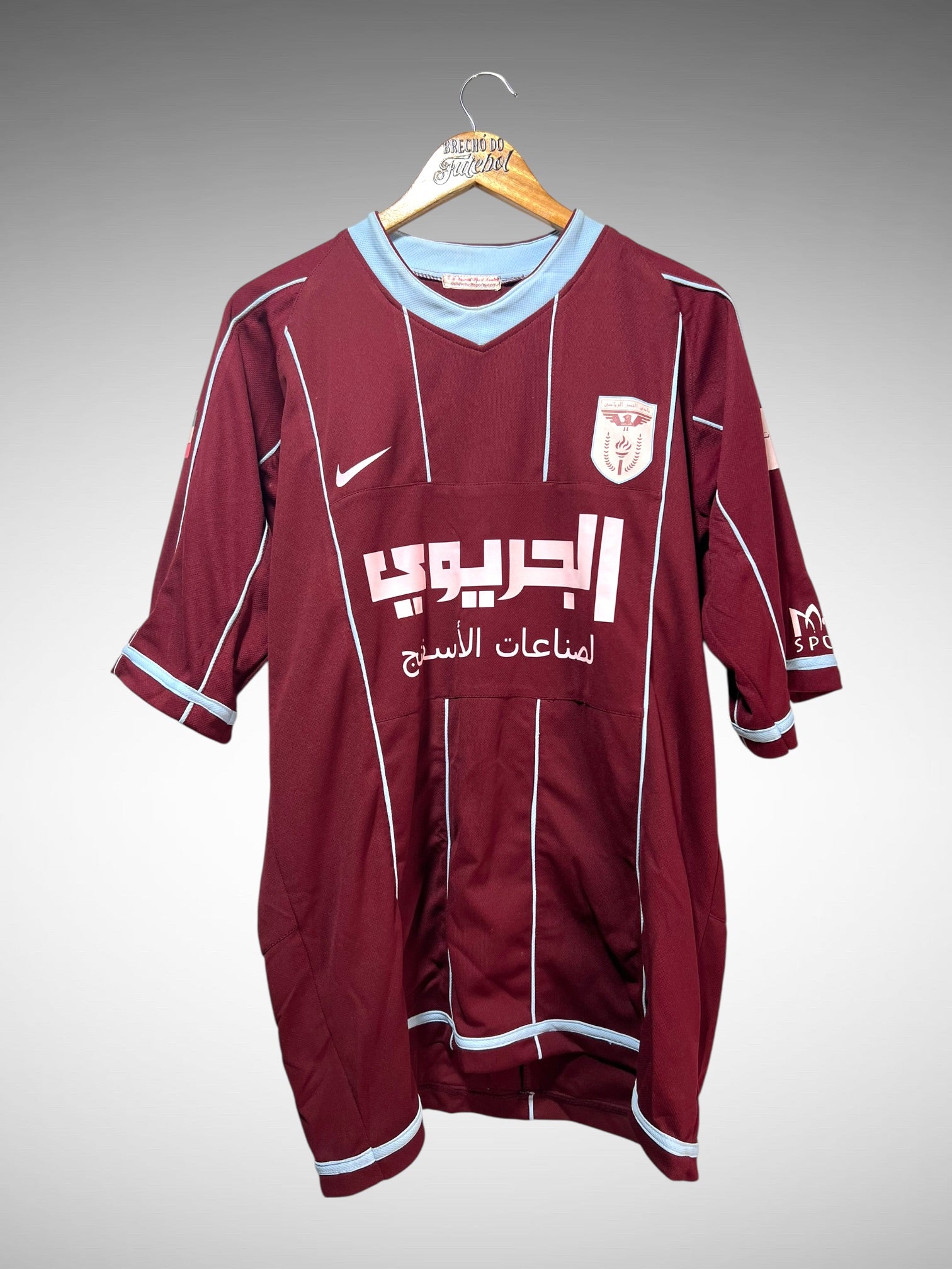 Al Nasr do Kuwait 2010's Primeira Camisa Tam G N 6.
