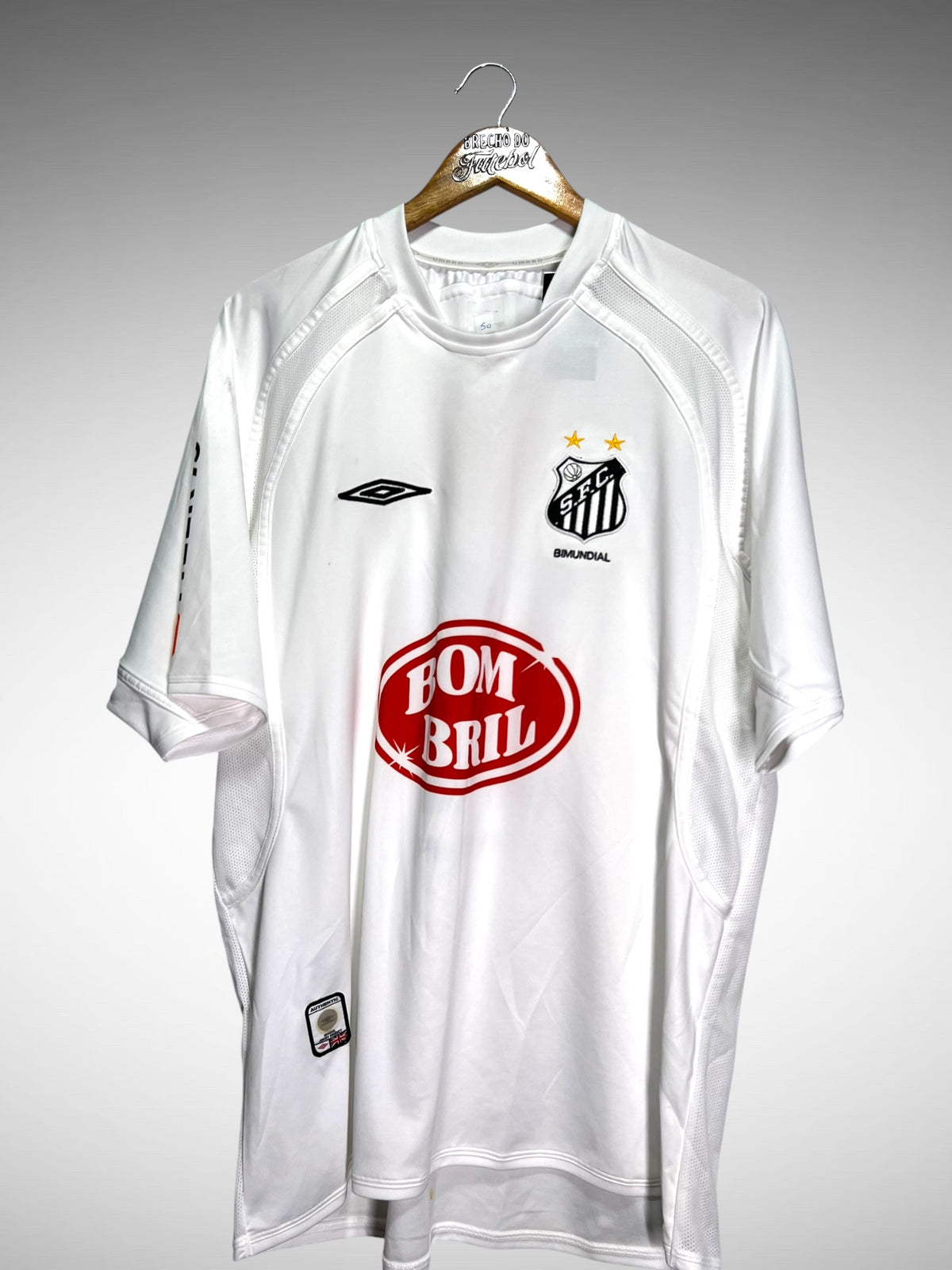 Santos 2004 Primeira Camisa Tam GG N 10.