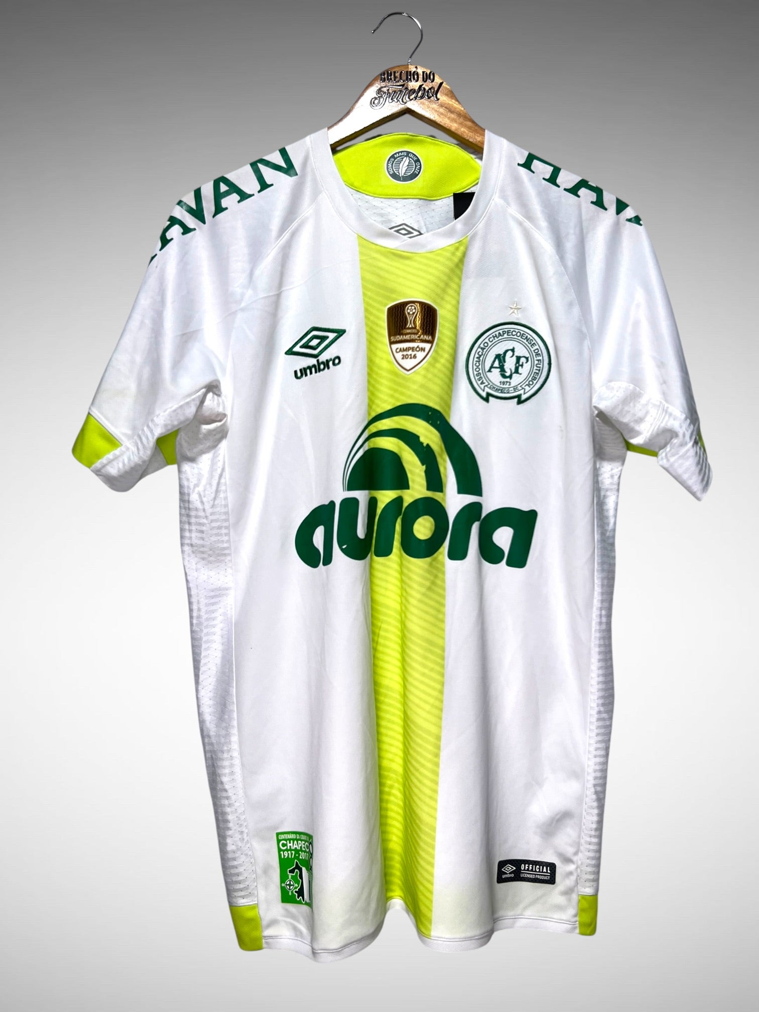 Chapecoense 2017 Segunda Camisa Tam M N 28 Alan Ruschel.