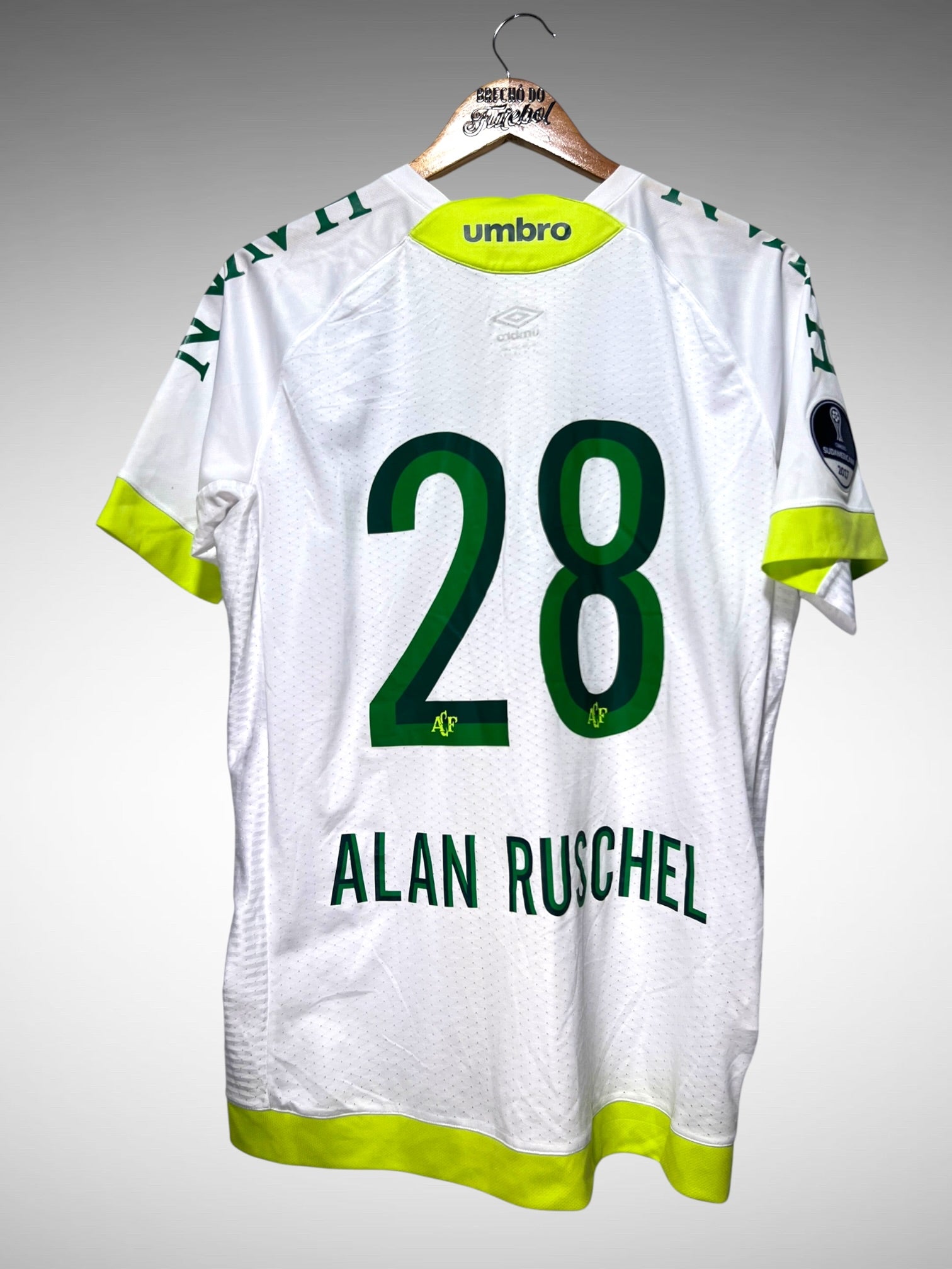 Chapecoense 2017 Segunda Camisa Tam M N 28 Alan Ruschel.