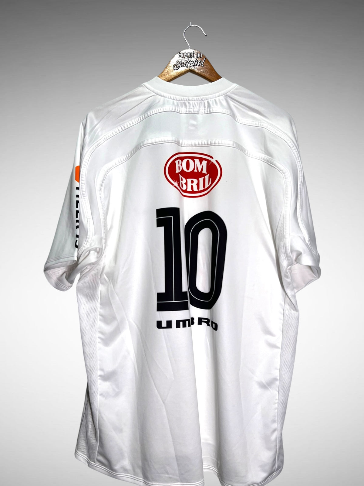 Santos 2004 Primeira Camisa Tam GG N 10.