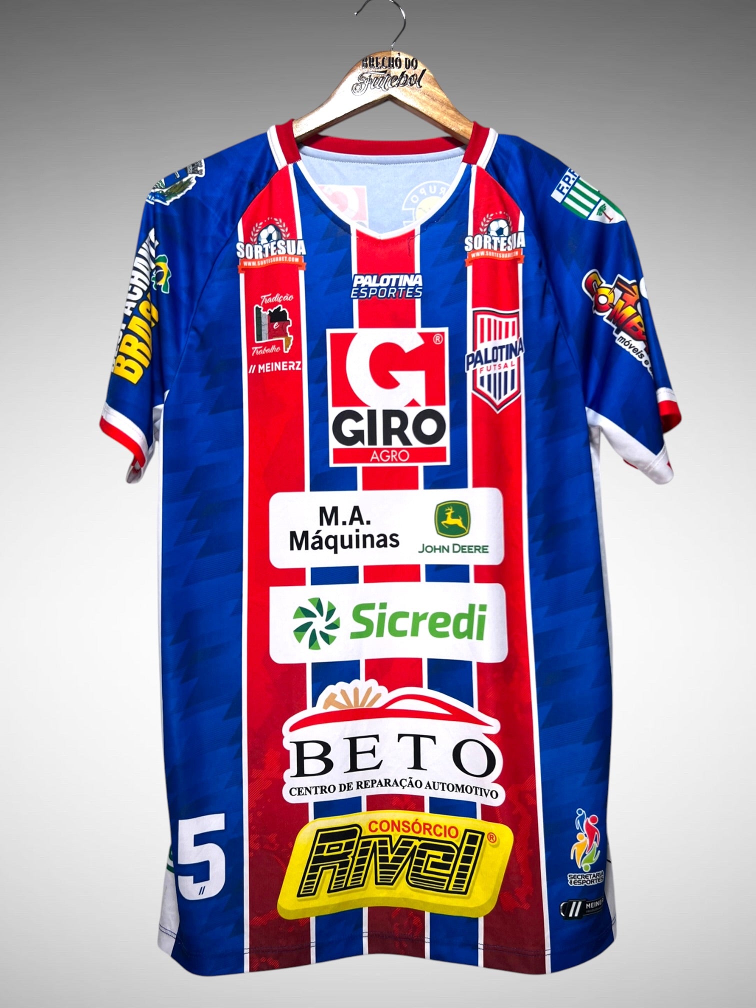 Palotina Futsal Primeira Camisa Tam M N 5.