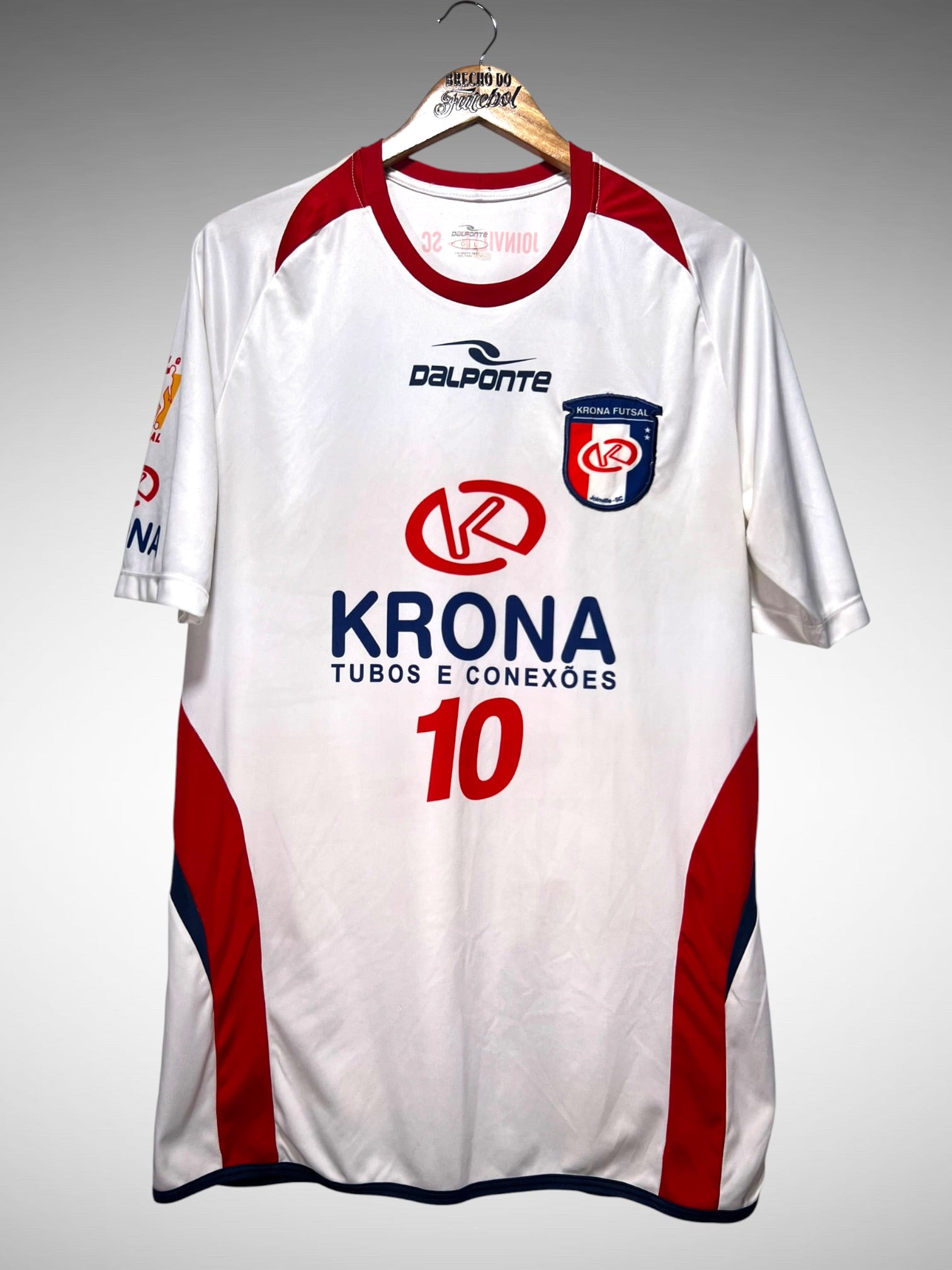 Krona Futsal Segunda Camisa Tam G N 10.