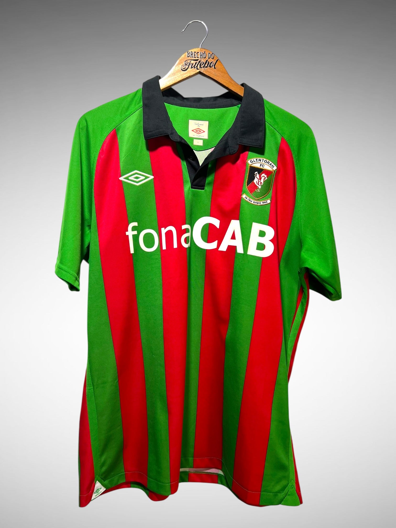 Glentoran 2010 Primeira Camisa Tam G.